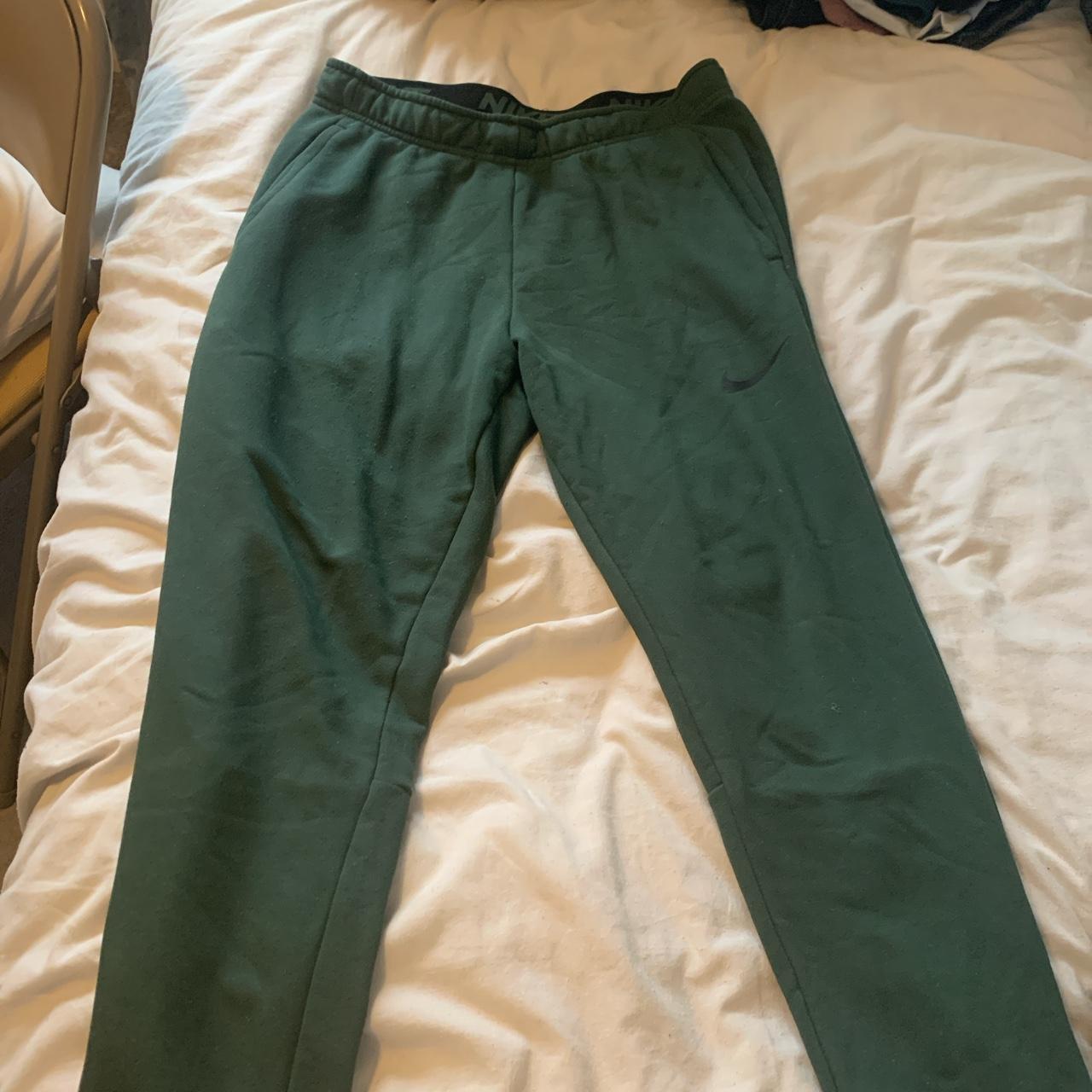 Nike Men's Khaki Joggerstracksuits Depop