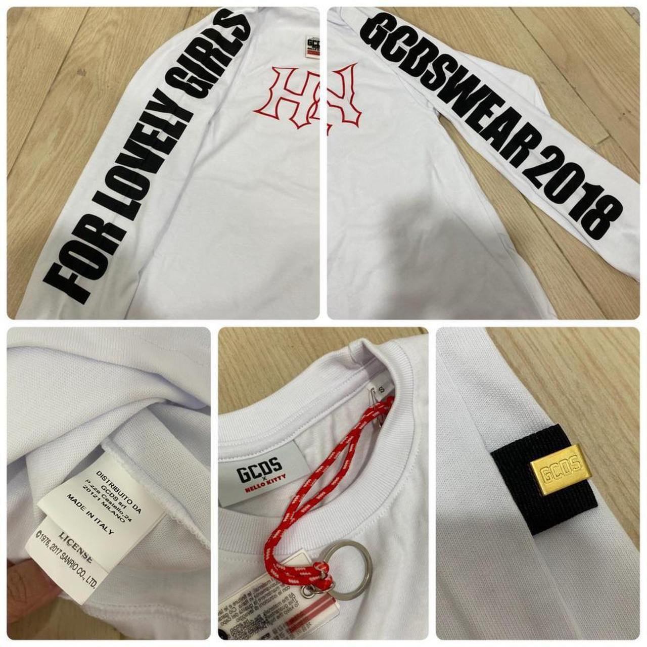 $159 GCDS Hello Kitty Long Sleeves Tee Lil Peep NWT | Depop