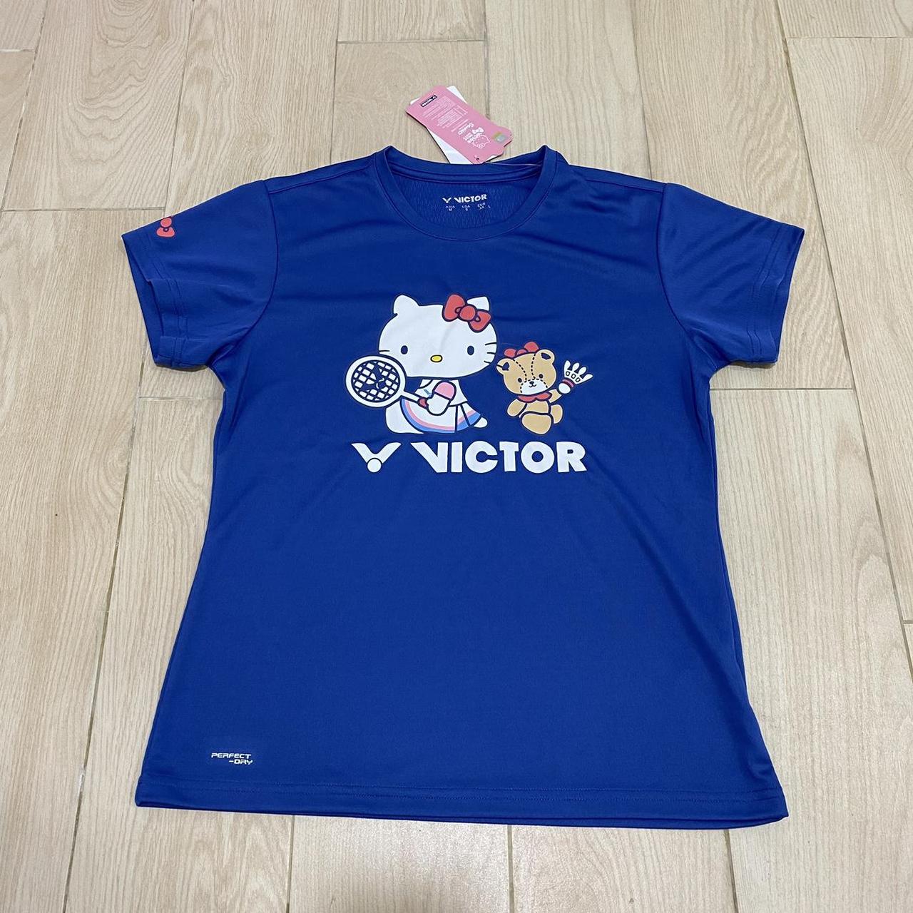 Hello Kitty Sports Tee (dry fit material) very light... - Depop
