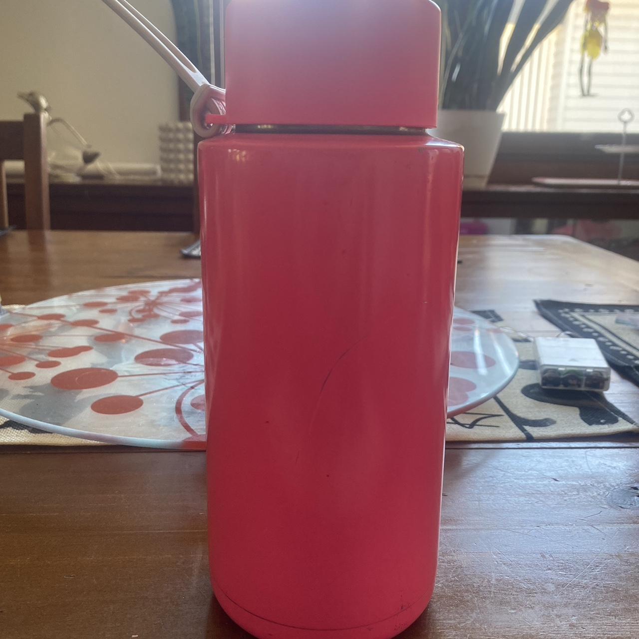 Frank green Neon hot pink Water bottle Includes... - Depop