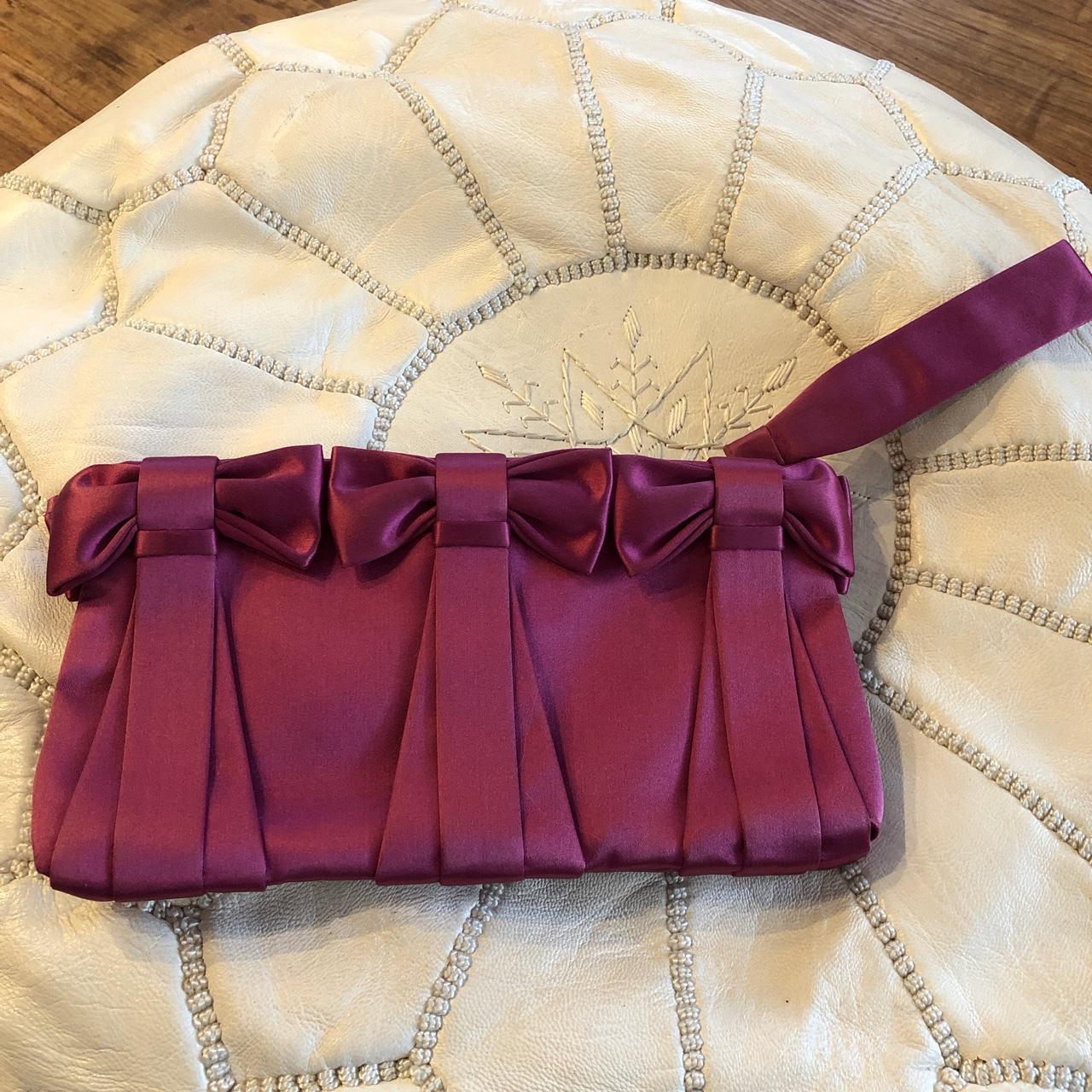 Valentino sales bow clutch