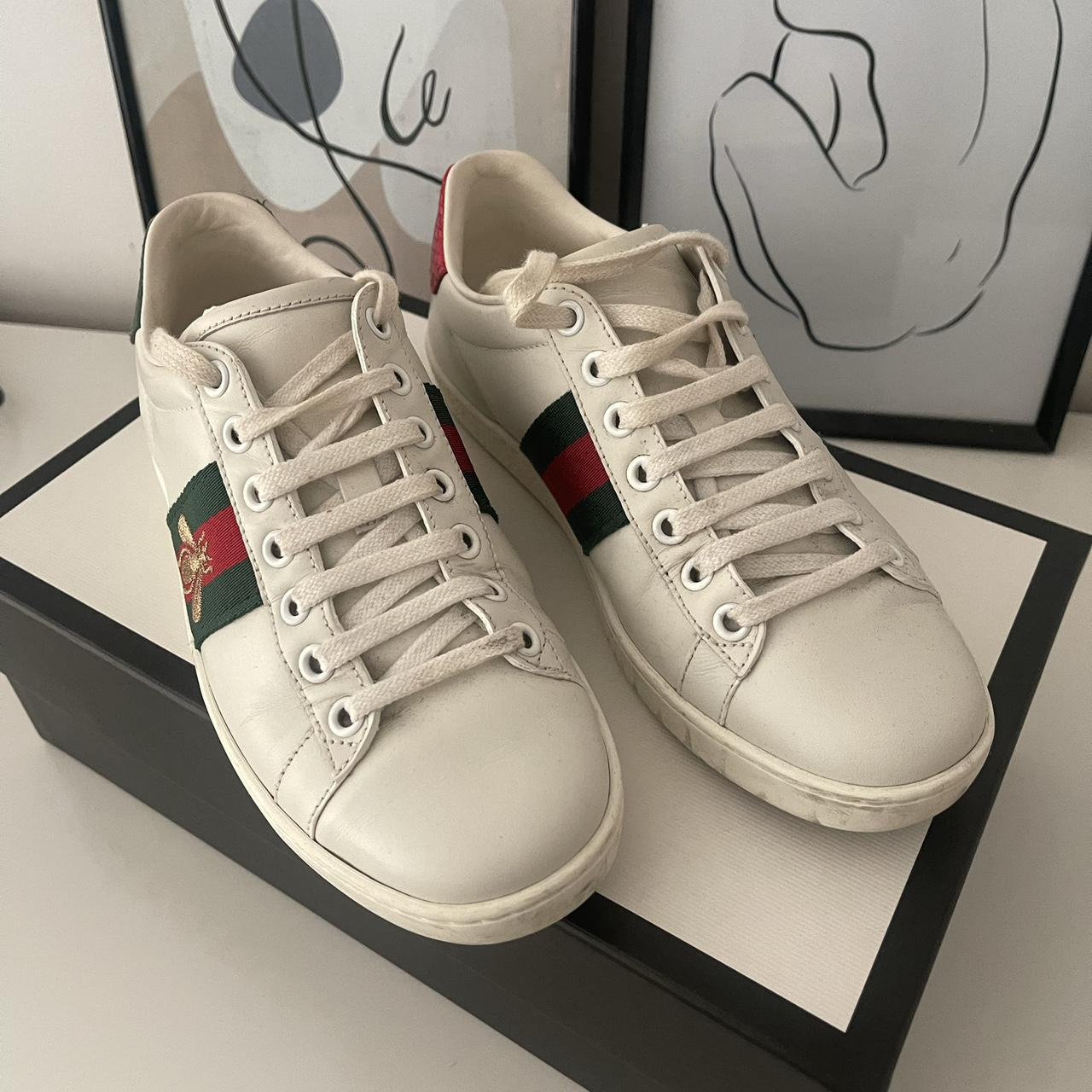 Gucci Ace Sneakers Size IT 34.5 Still in great... - Depop