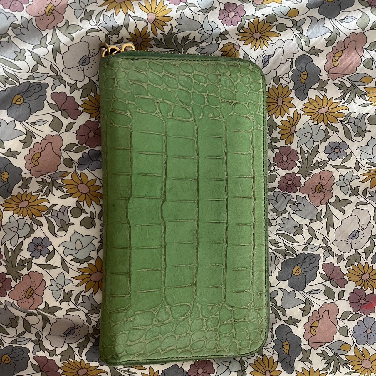 Vintage miu miu purse. Alligator print. | Depop
