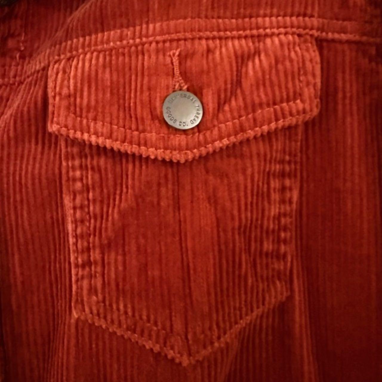 Universal Thread Women's Casual Jacket - Orange/R… - image 6