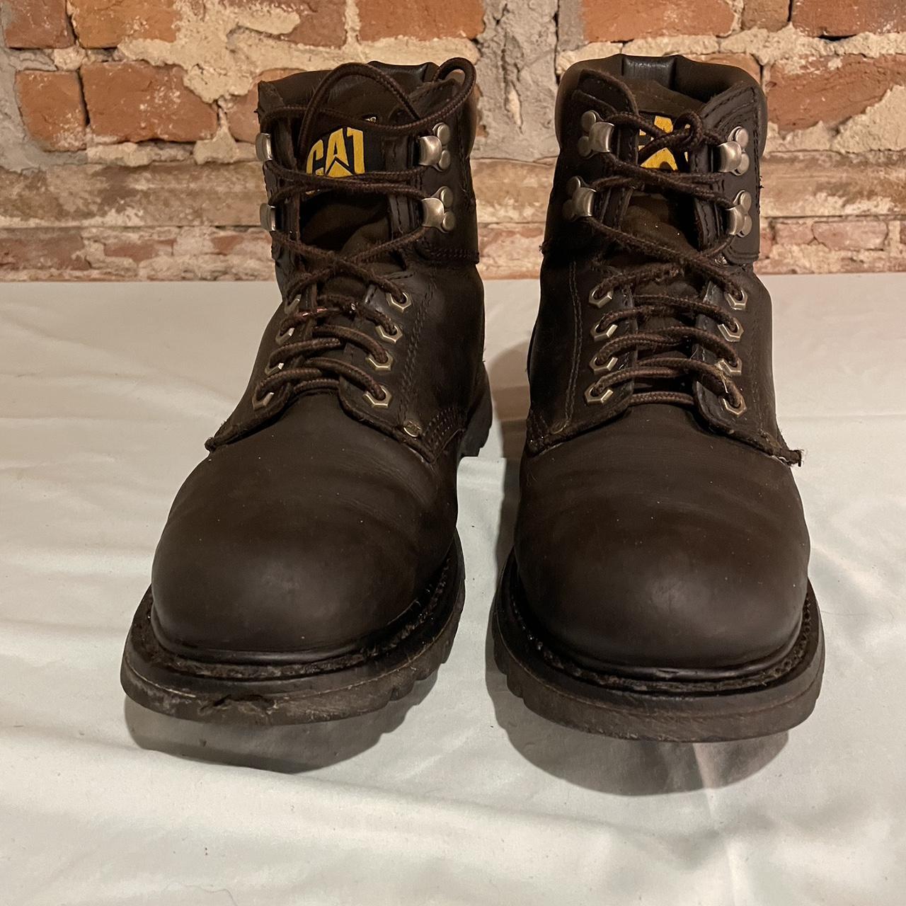 Caterpillar Men's Brown Boots | Depop