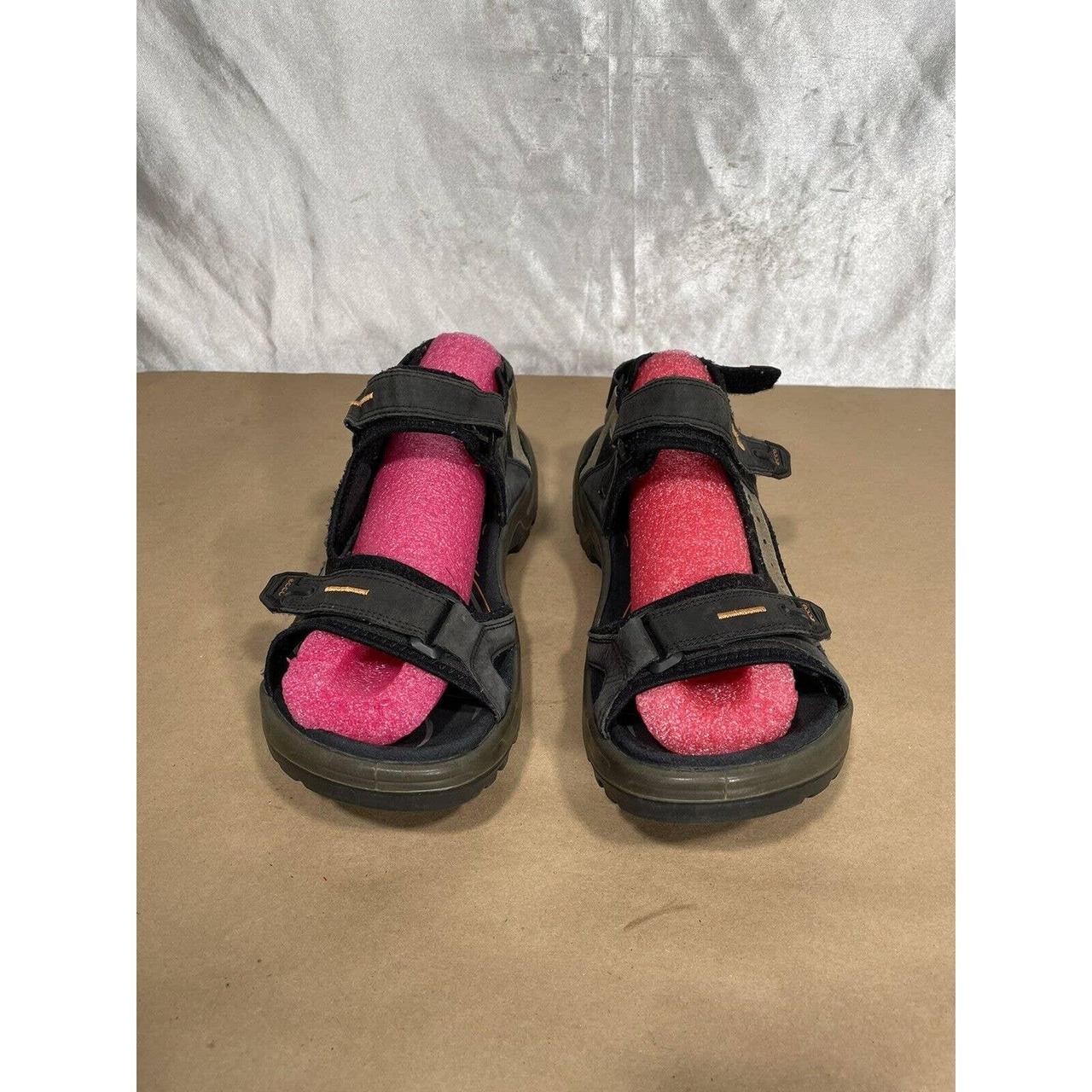 Ecco sandals mens sales pink