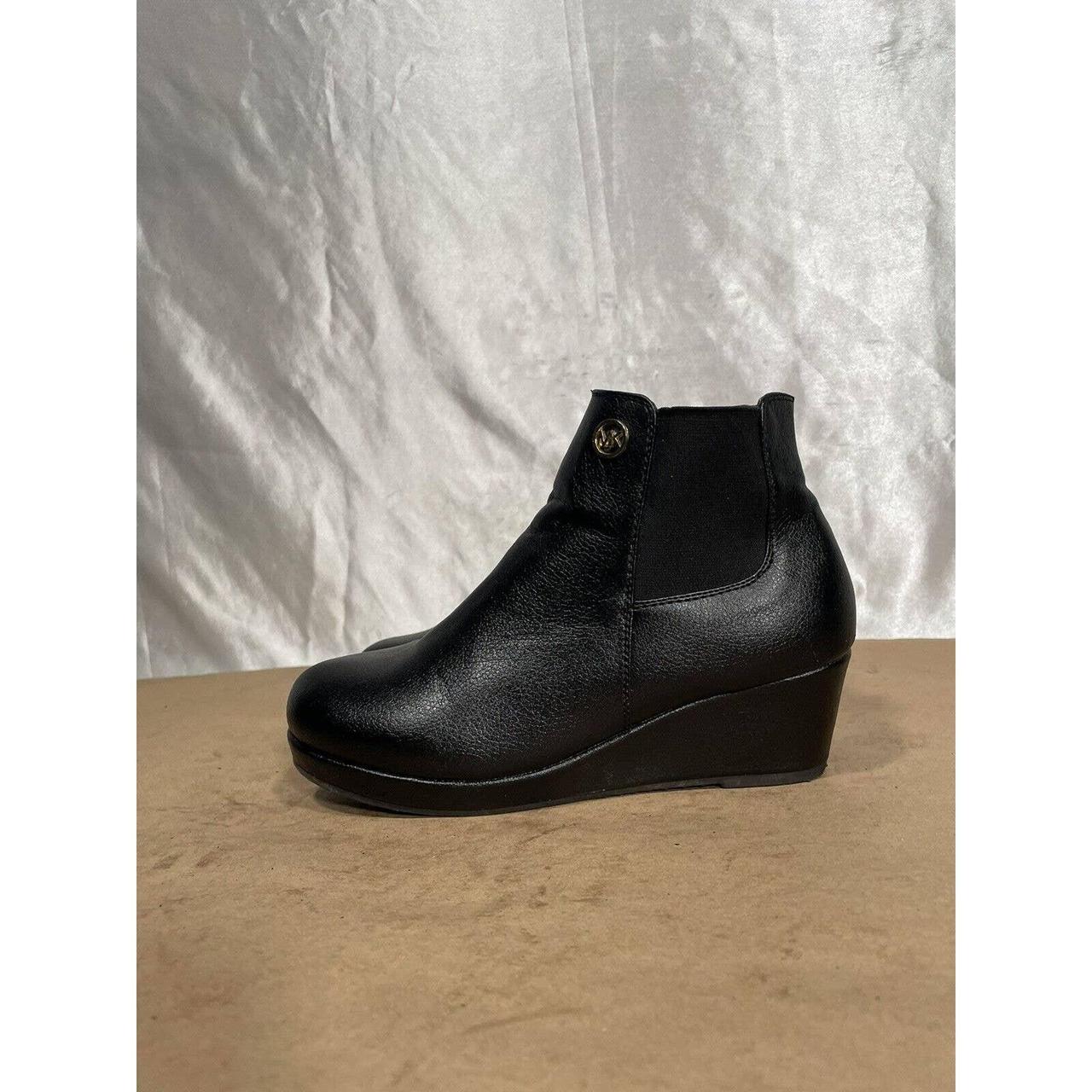 Michael kors wedge hot sale ankle boots