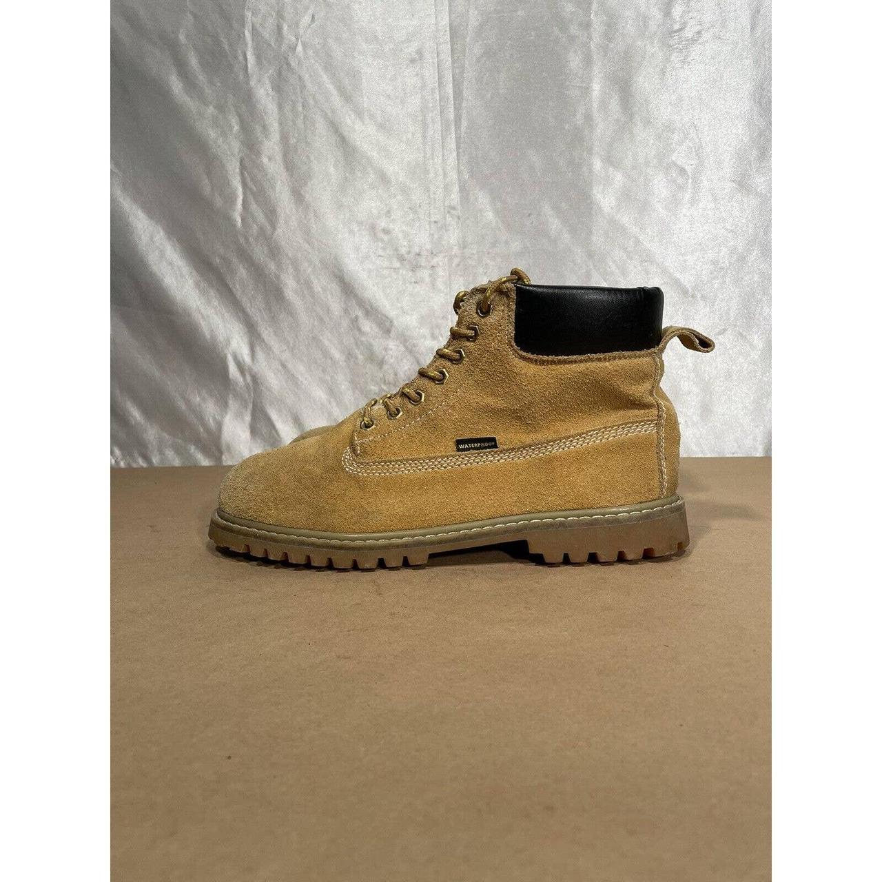 Old Mill Brown Leather Work Boots Men’s Size 10 M... Depop