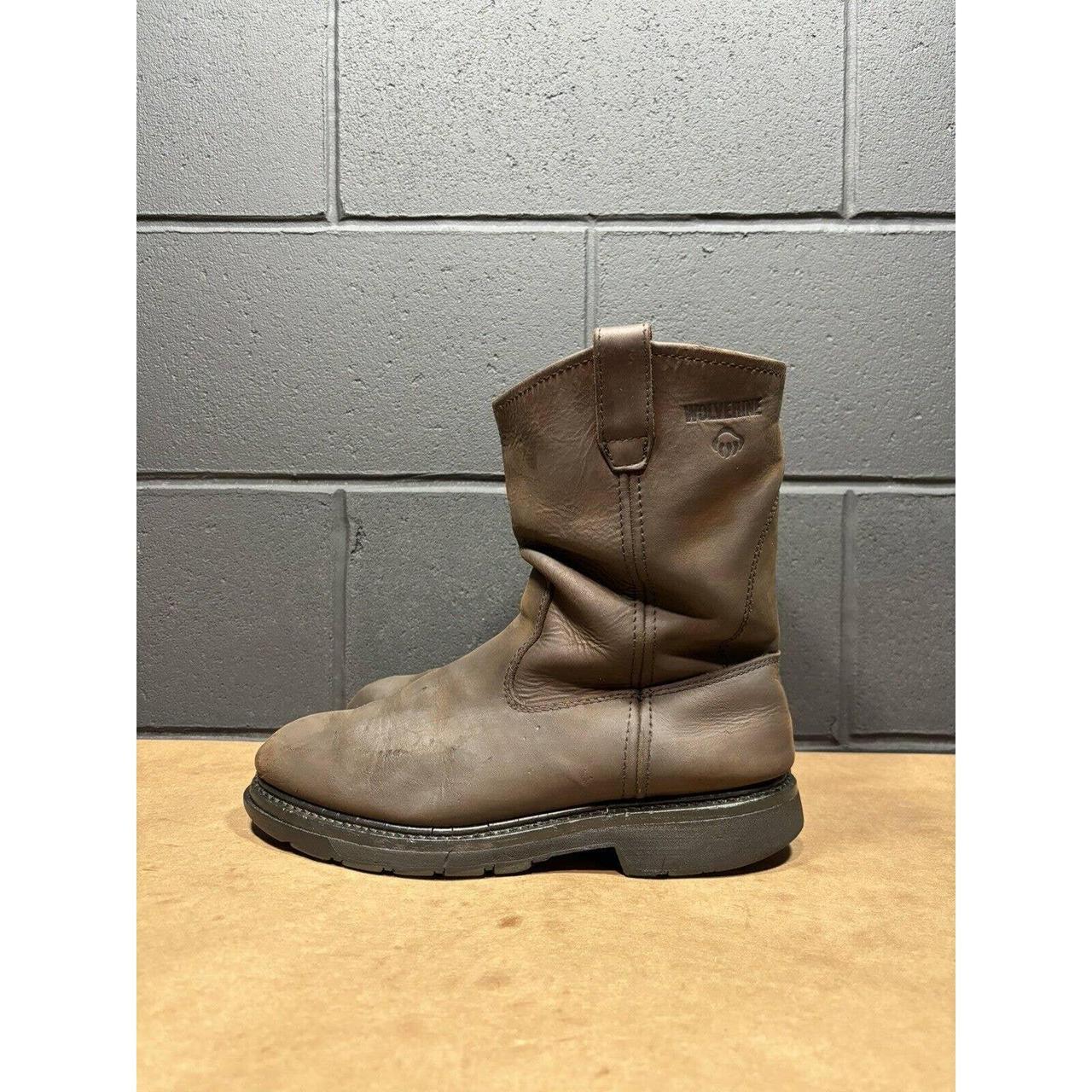 Wolverine pull sale on boots