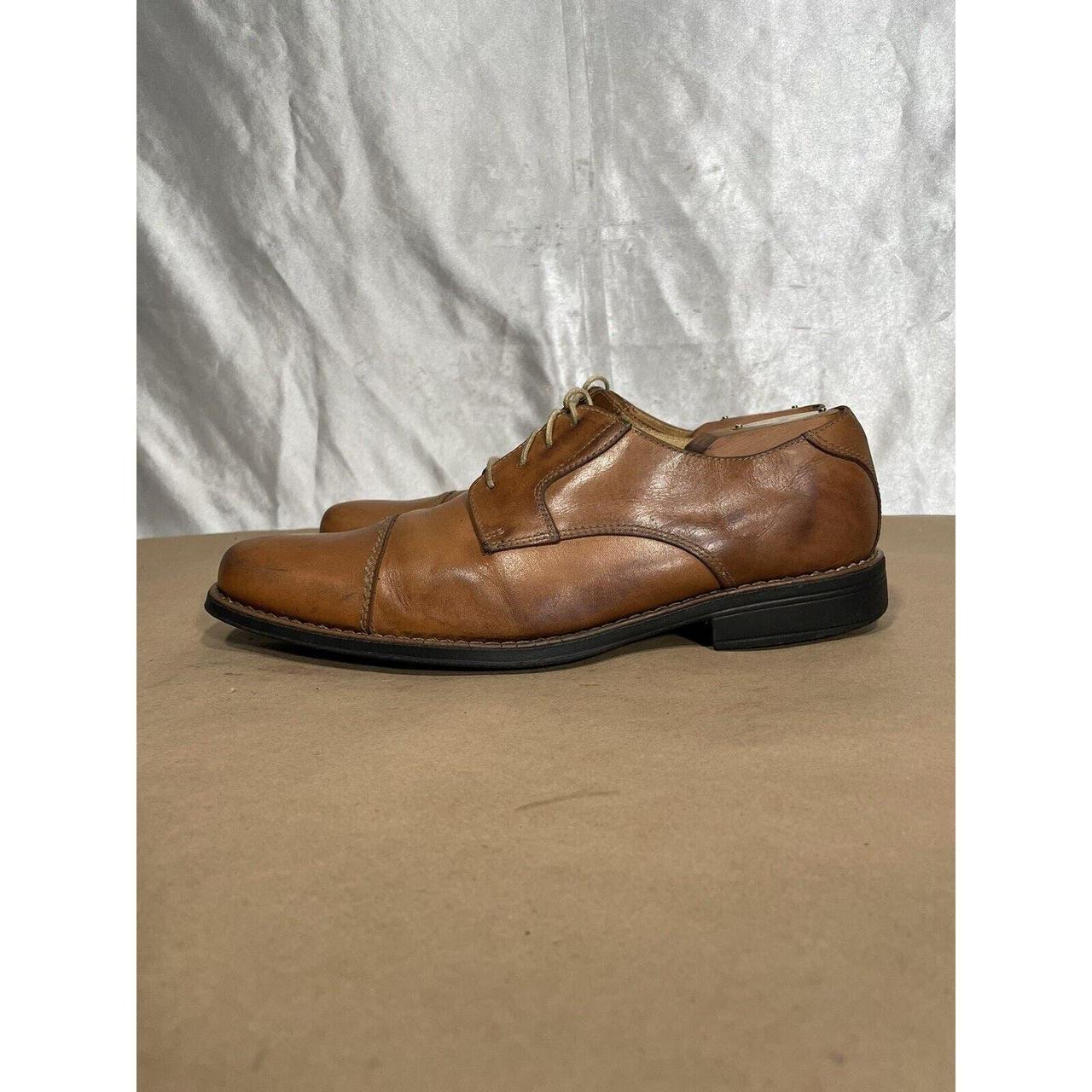 Sandro Moscoloni Brown Leather Oxford Dress Shoes... - Depop