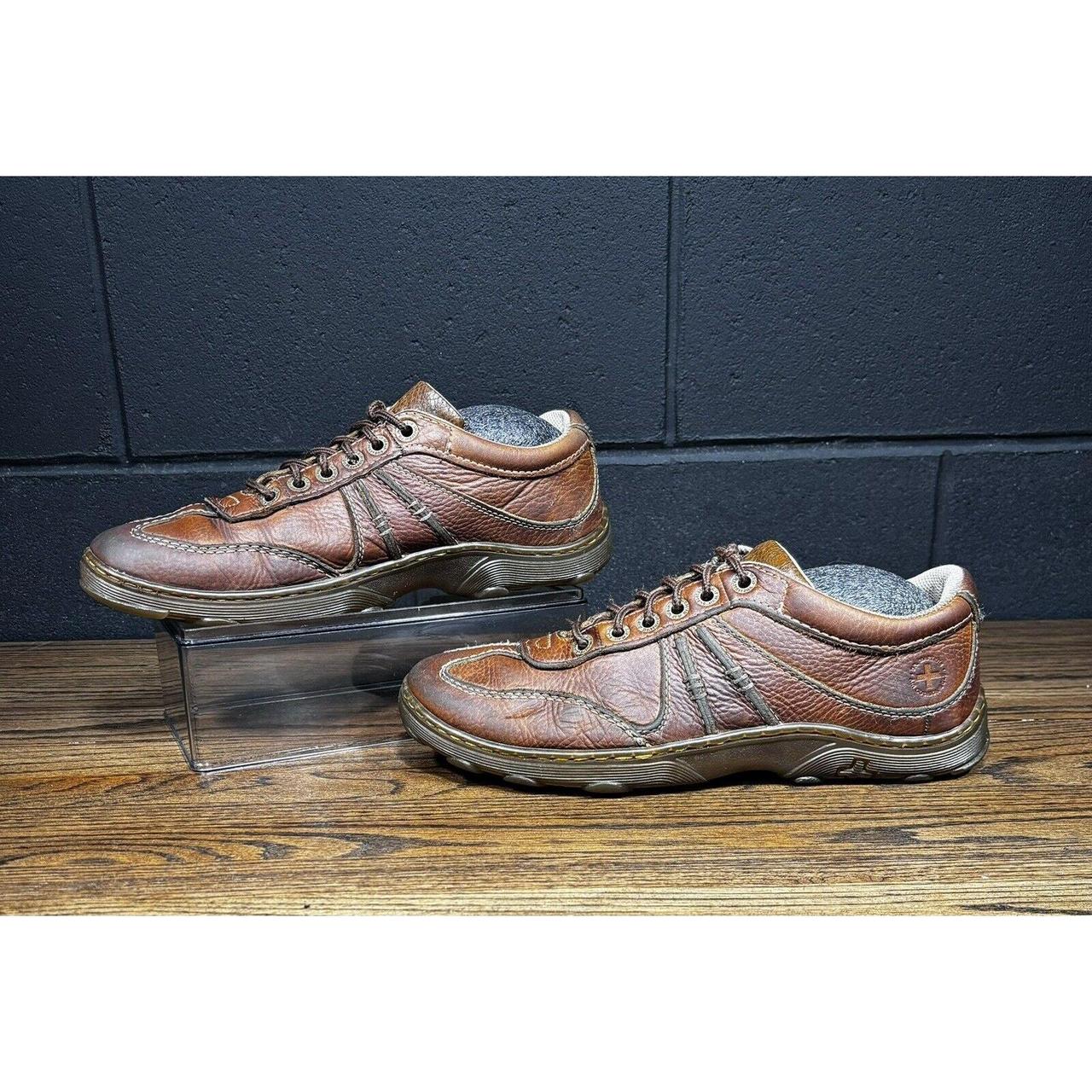 Dr. Martens Doc Kurt Brown Leather Casual Shoes Low. Depop