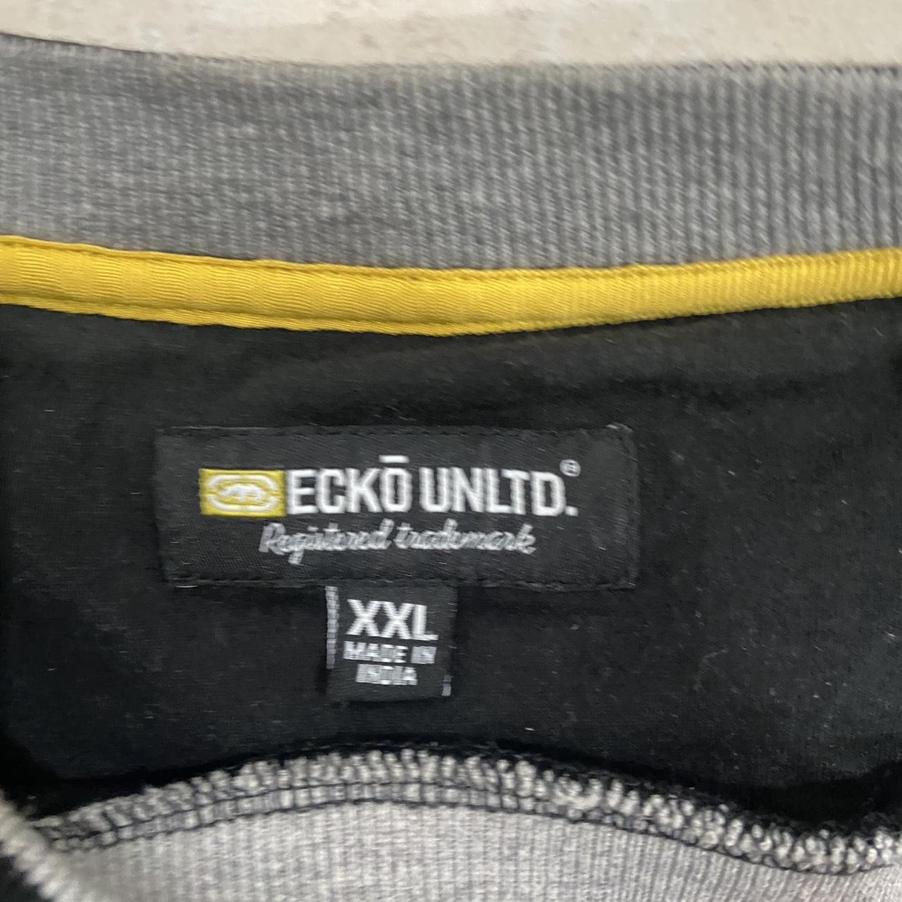 vintage ecko unltd all stitch shirt insane detail... - Depop