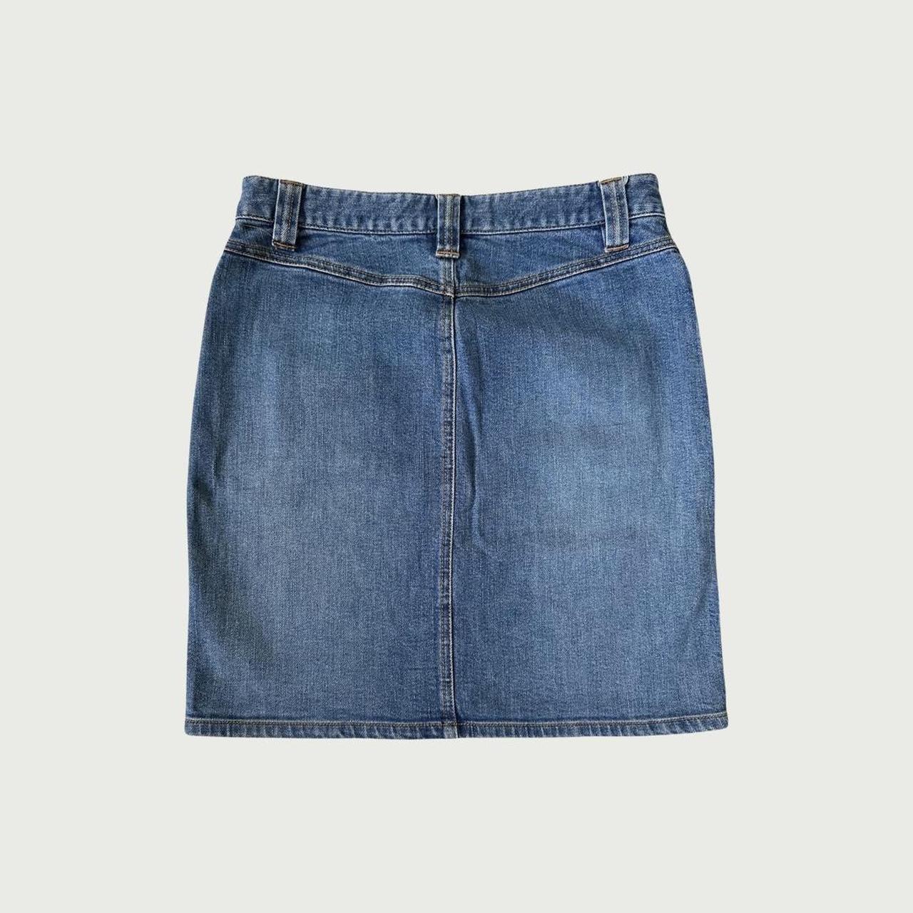 Cargo Pocket Jean Skirt 𖧷 Brand is old school Old... - Depop