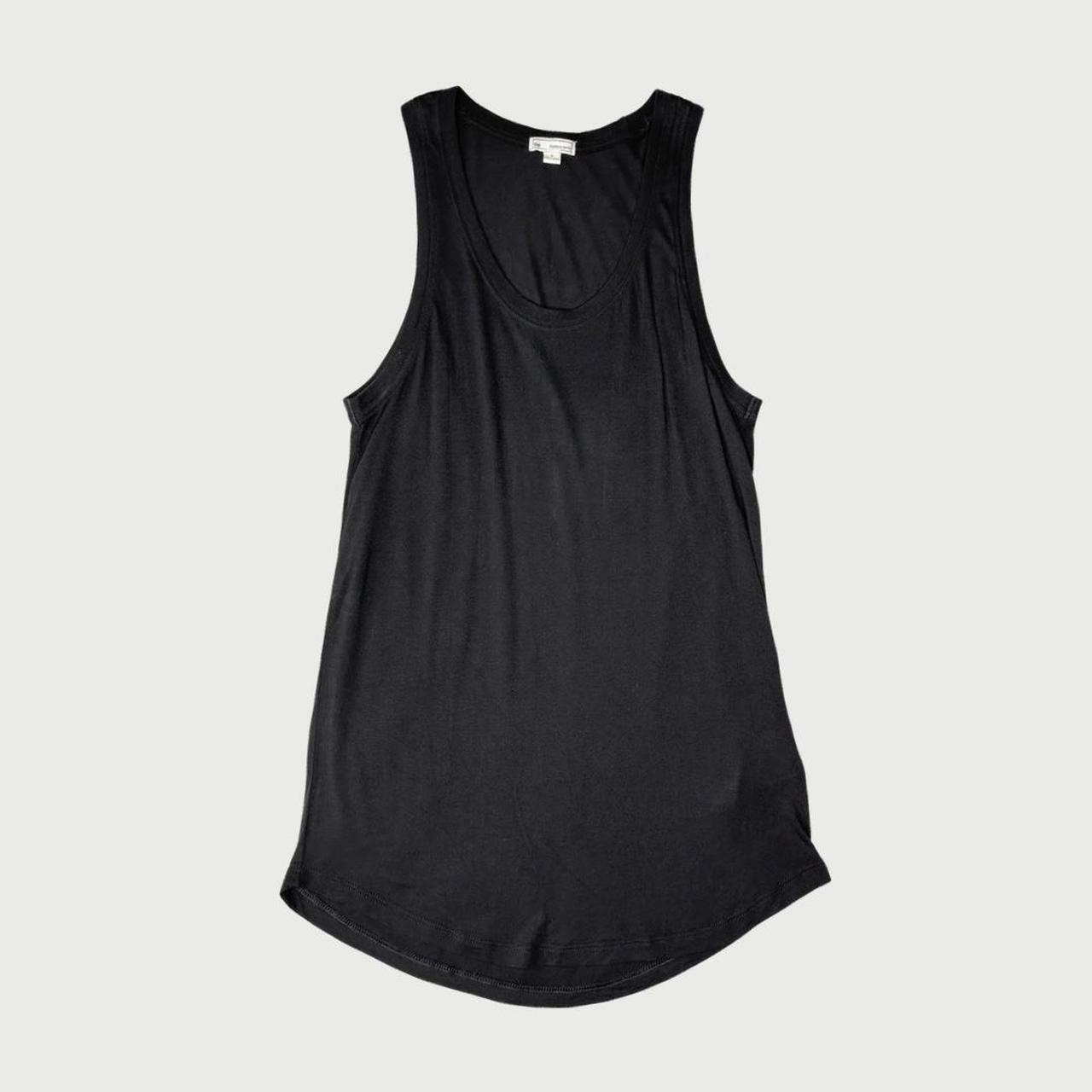 Black Tank Top ༄ Indie sleaze 2010s era. It shows... - Depop