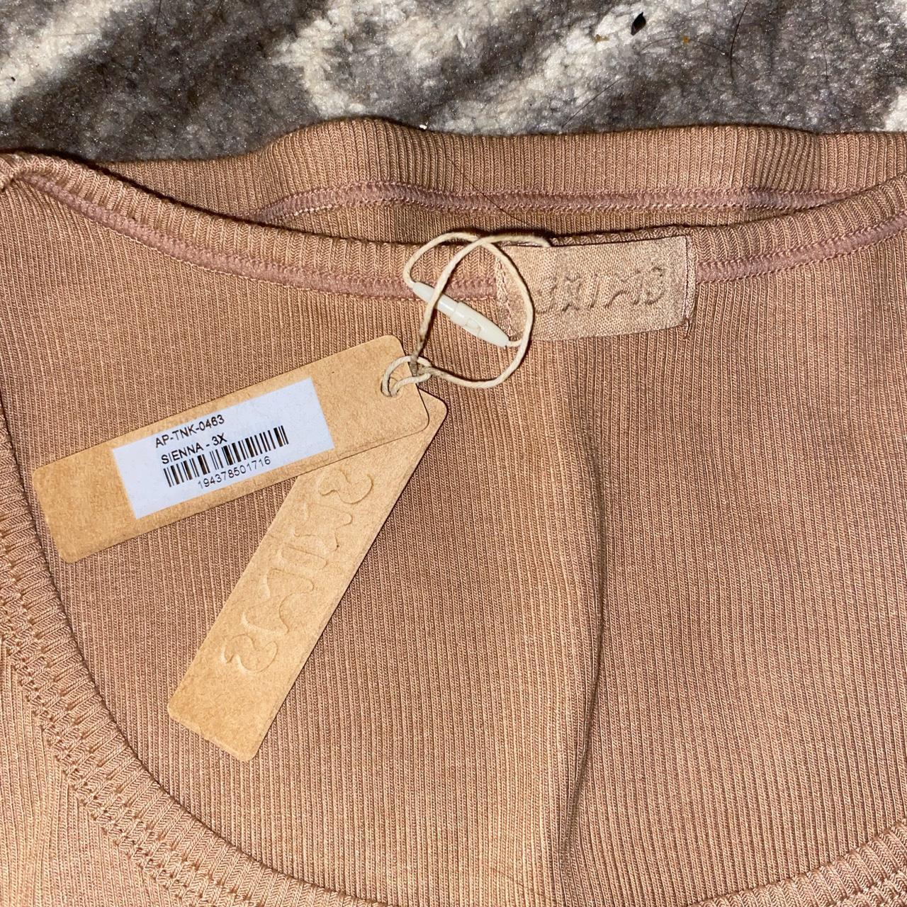 skims tank so soft color sienna - Depop