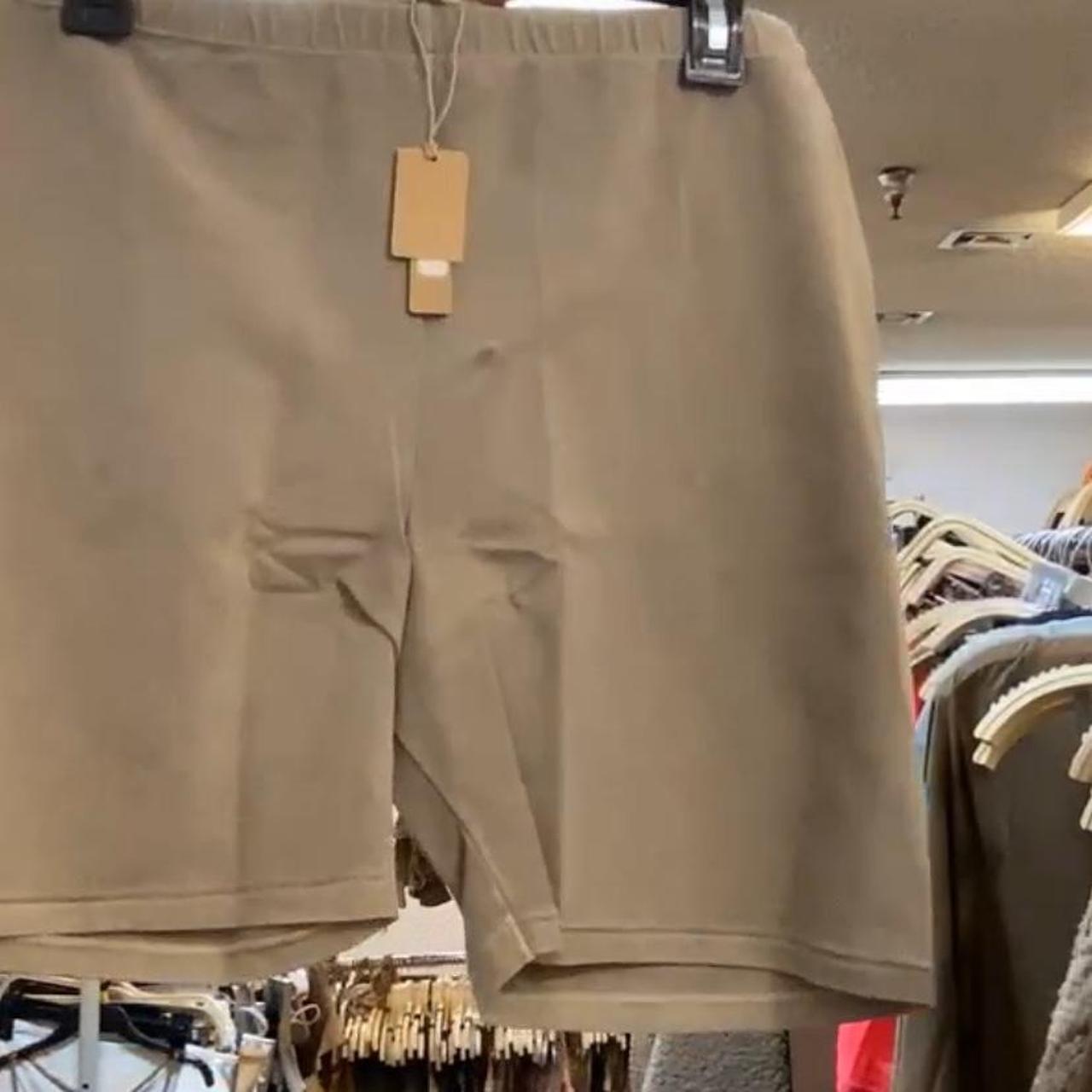 Skims Outdoor Bike Shorts Color: Camel - Depop