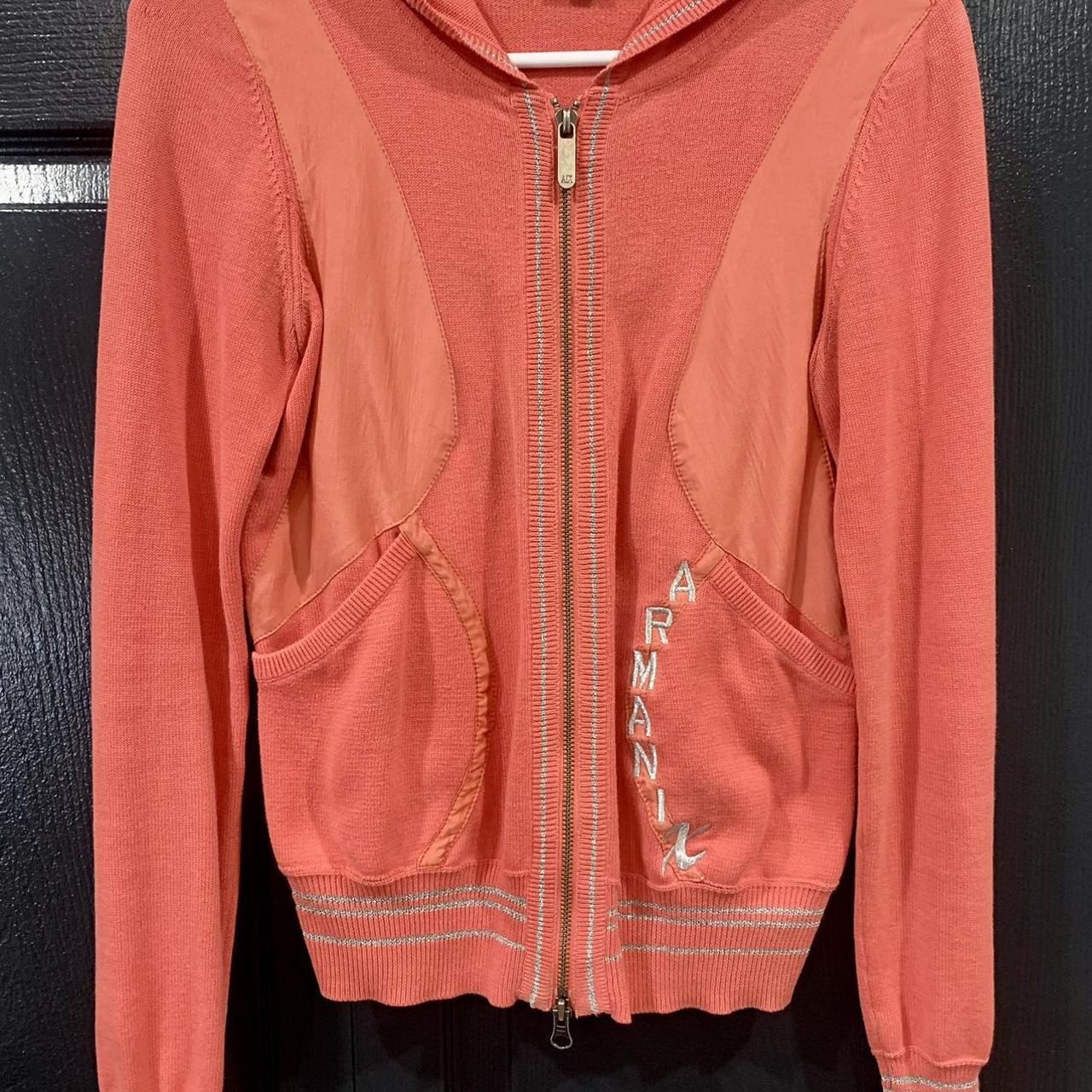 Women's Orange and Pink Hoodie | Depop