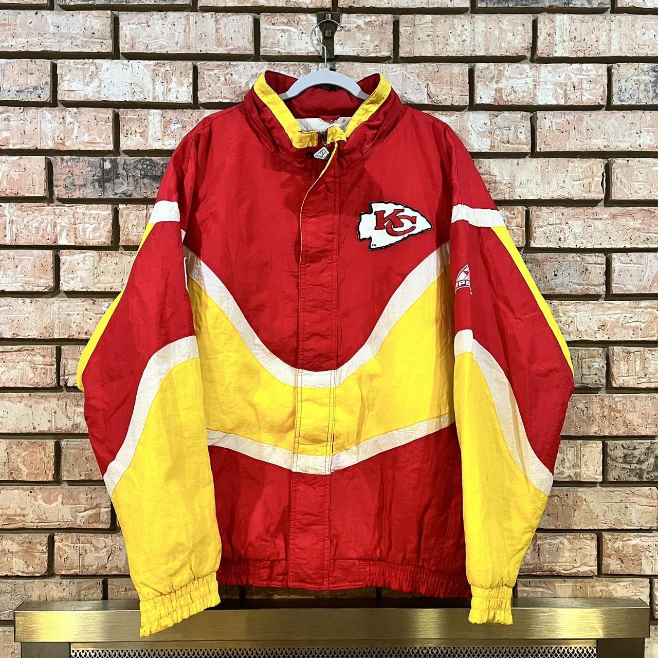 Apex One Kansas City Chiefs Puffer Jacket 30x28.5 - Depop