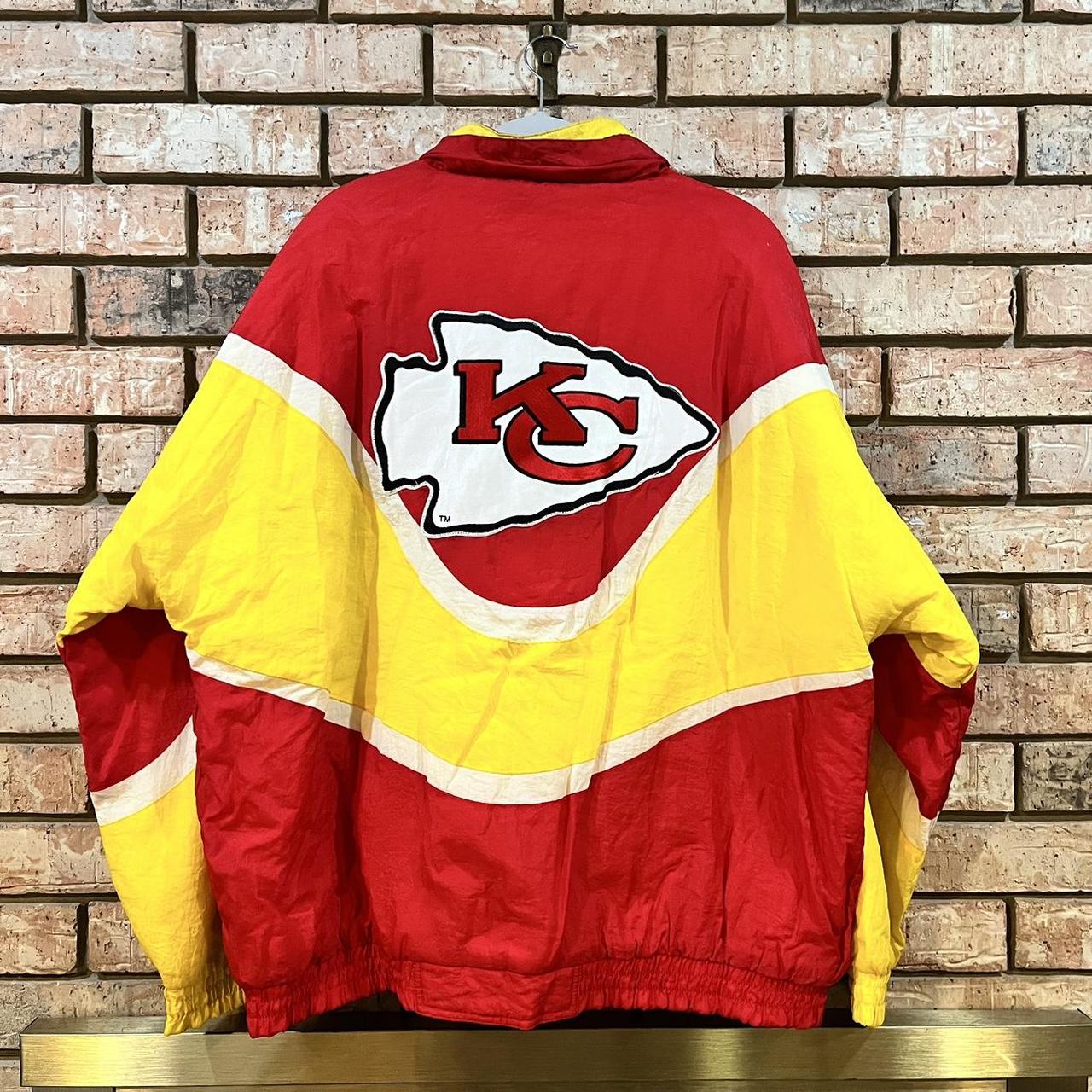 Apex One Kansas City Chiefs Puffer Jacket 30x28.5 - Depop