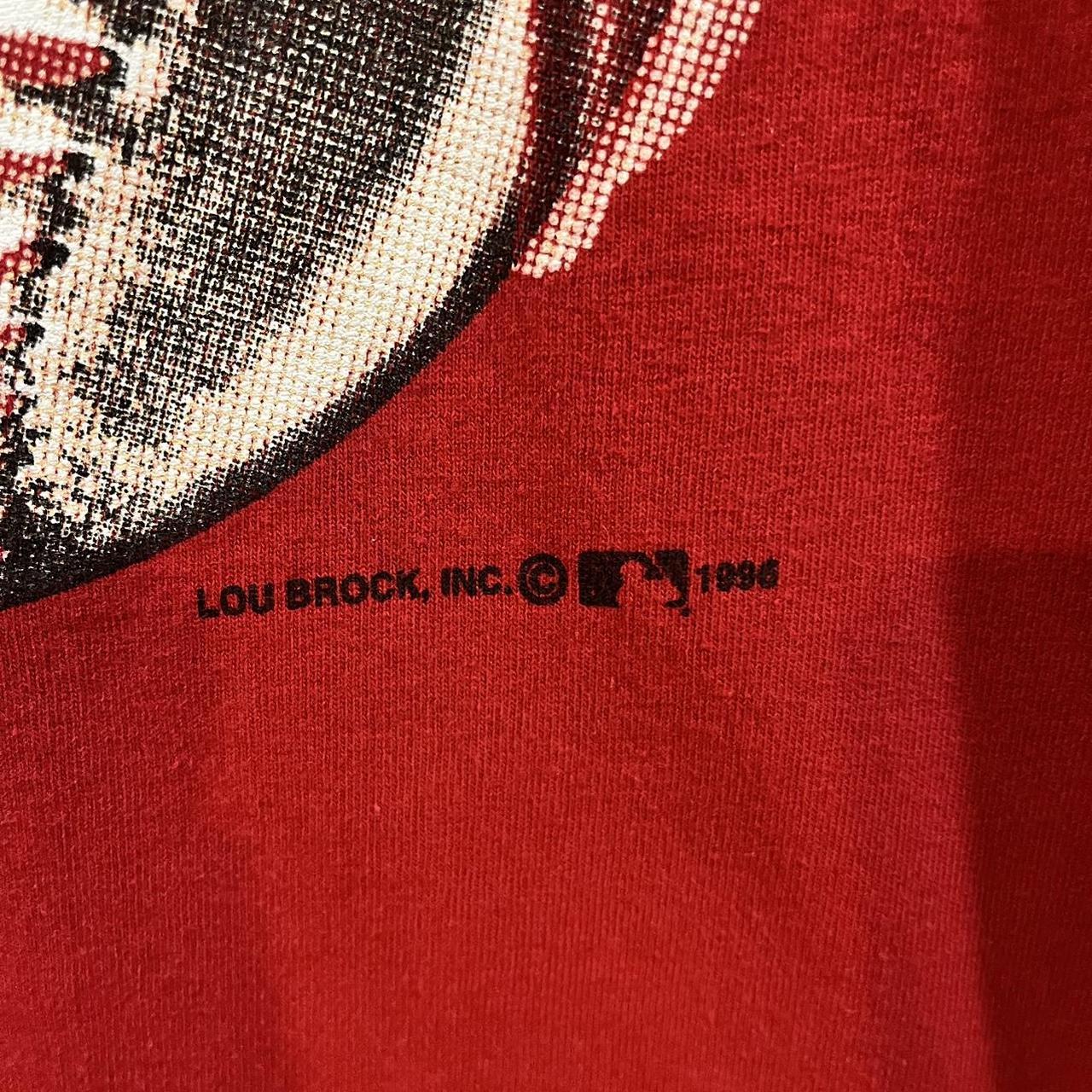 1996 Lou Brock Texas Rangers Tee 30x20.5 - Depop