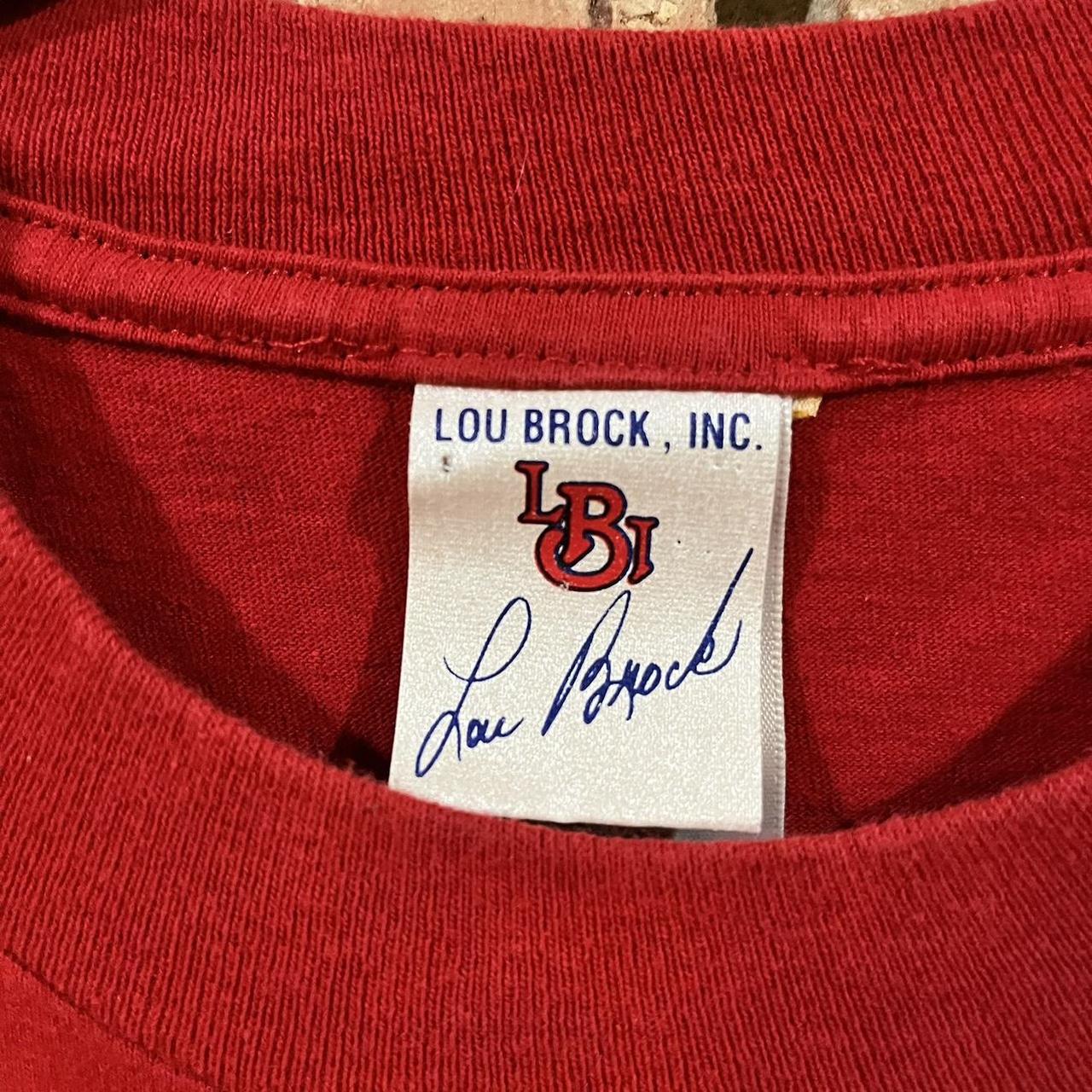 1996 Lou Brock Texas Rangers Tee 30x20.5 - Depop