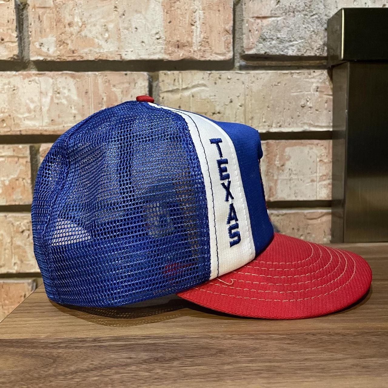 Vintage 80's Texas Rangers trucker hat Sports - Depop