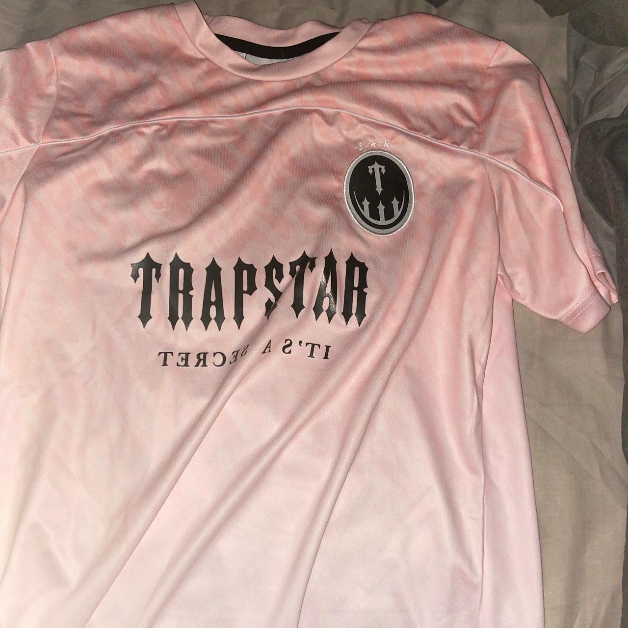 Trapstar x NFL Football Jersey - (BLACK)