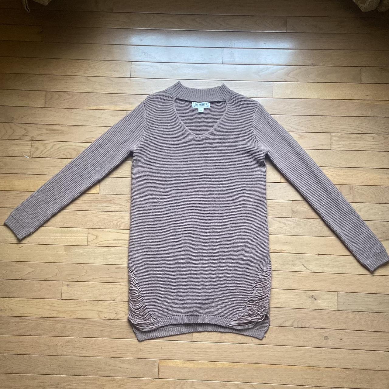 Mid sleeve clearance sweater