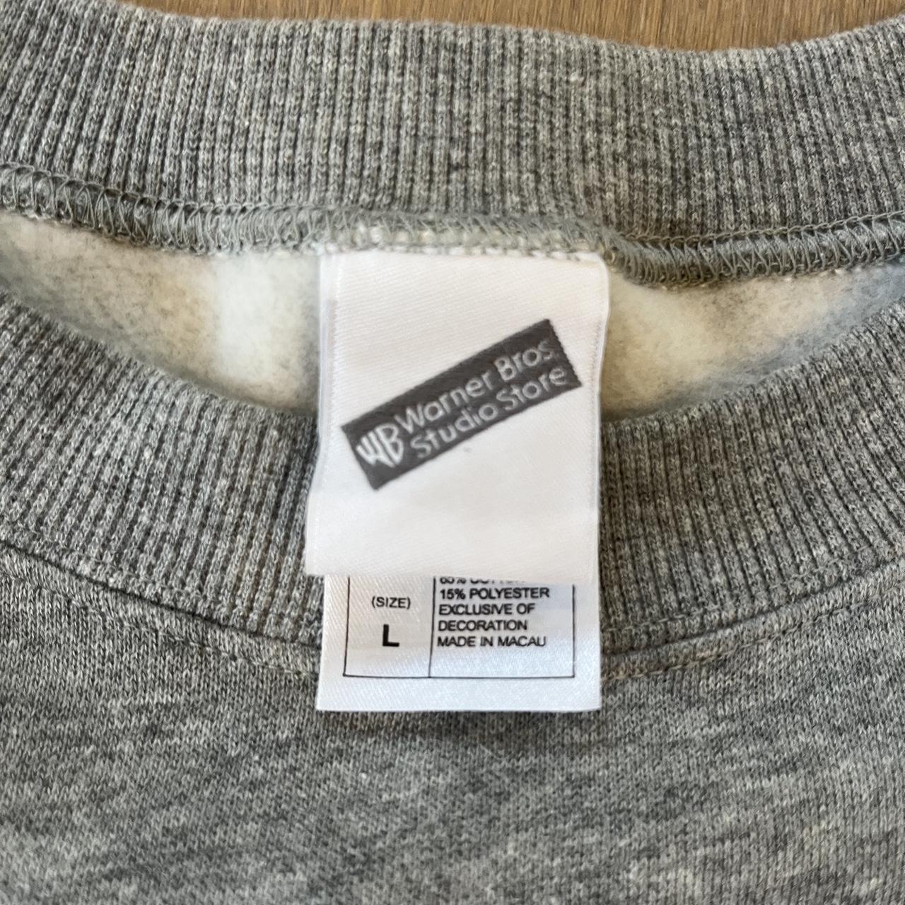 Warner Bros. Men's Grey Sweatshirt | Depop