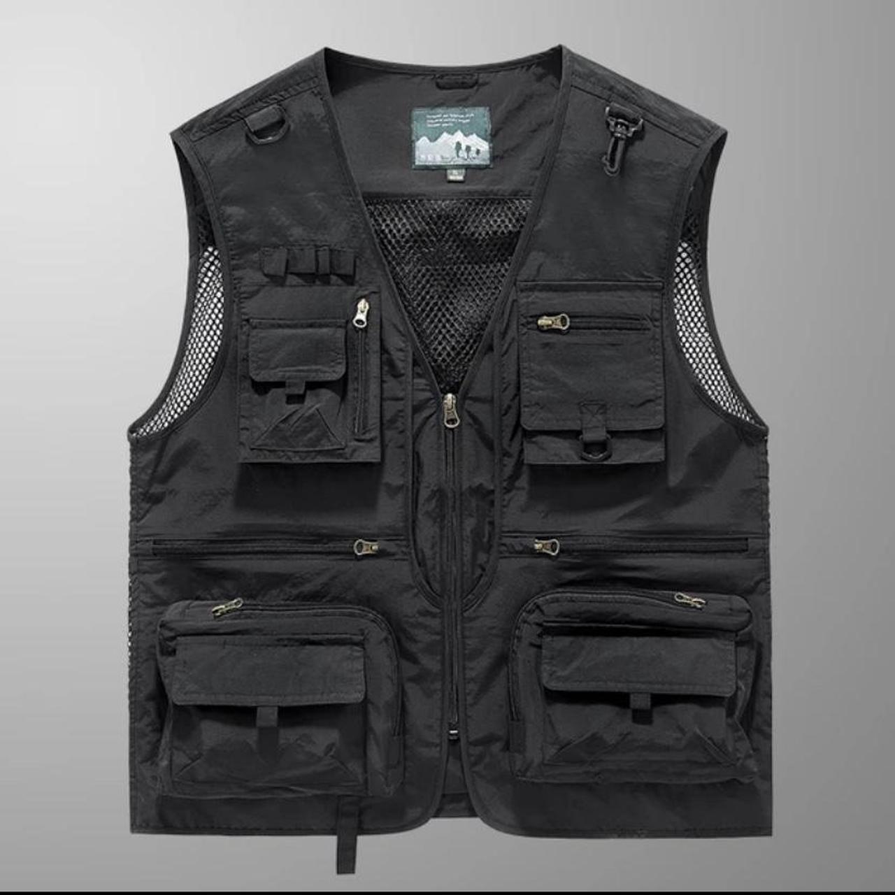 Men’s cargo vest All sizes available. Very... - Depop