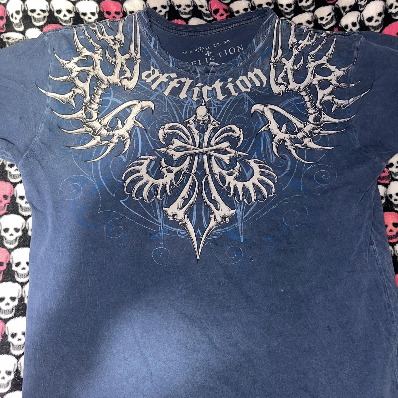 Rare old affliction shirt. Send offers only. Zero... - Depop