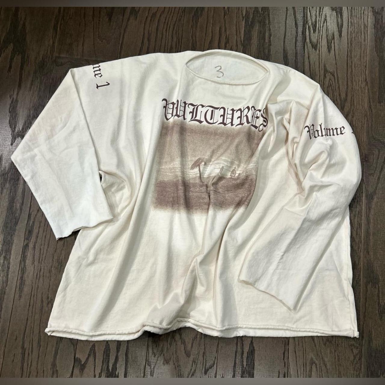 Kanye West Yeezy Vultures Long Sleeve Graphic Tee | Depop