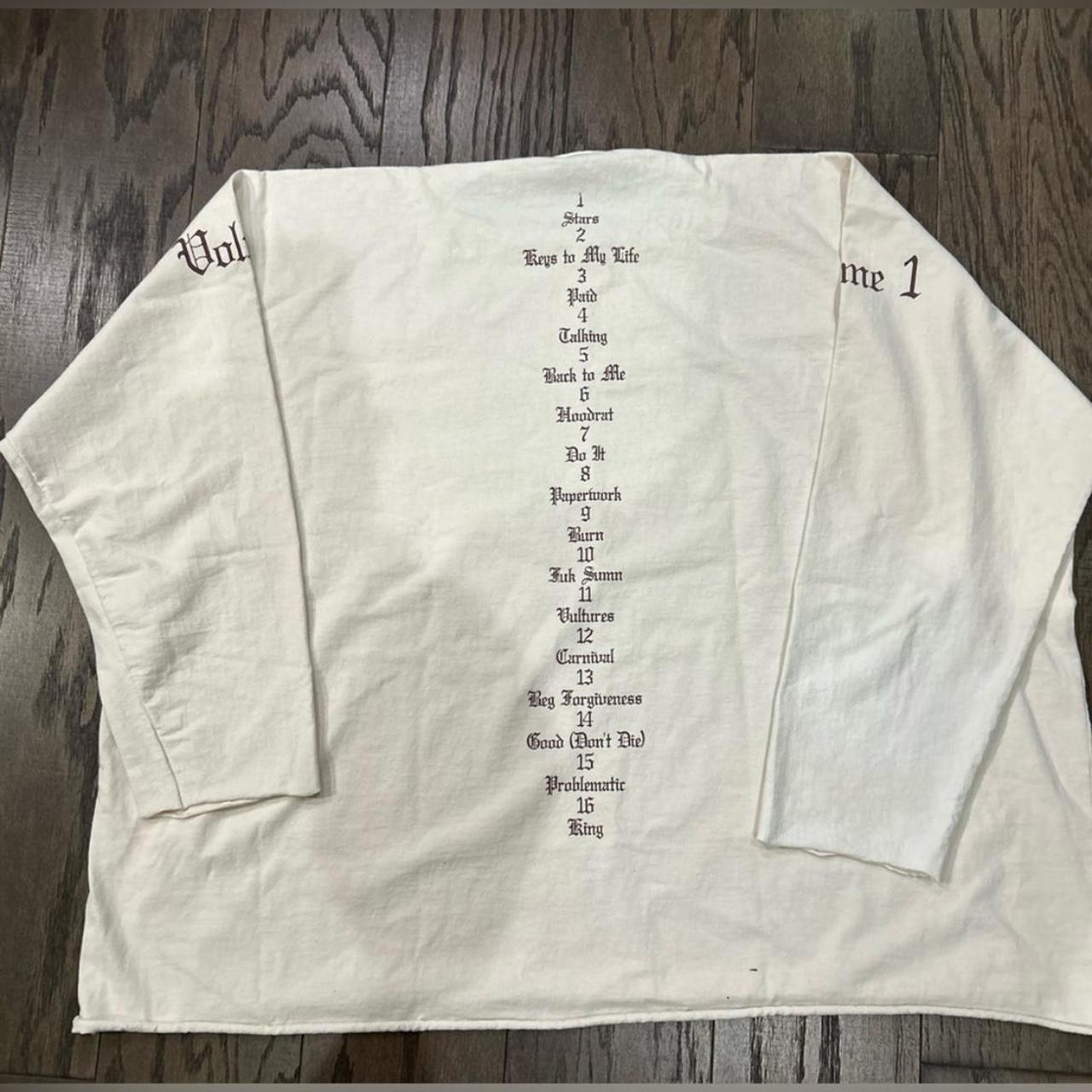 Kanye West Yeezy Vultures Long Sleeve Graphic Tee | Depop