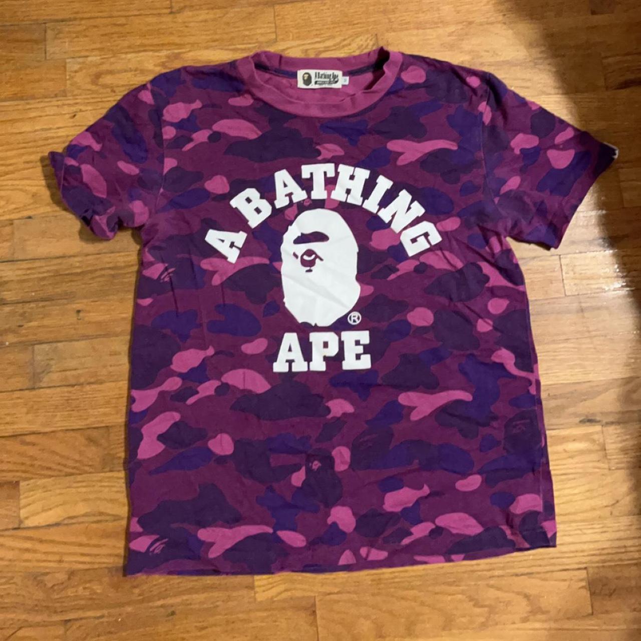 VINTAGE BAPE TEE SHIRT Size - medium No rips or... - Depop