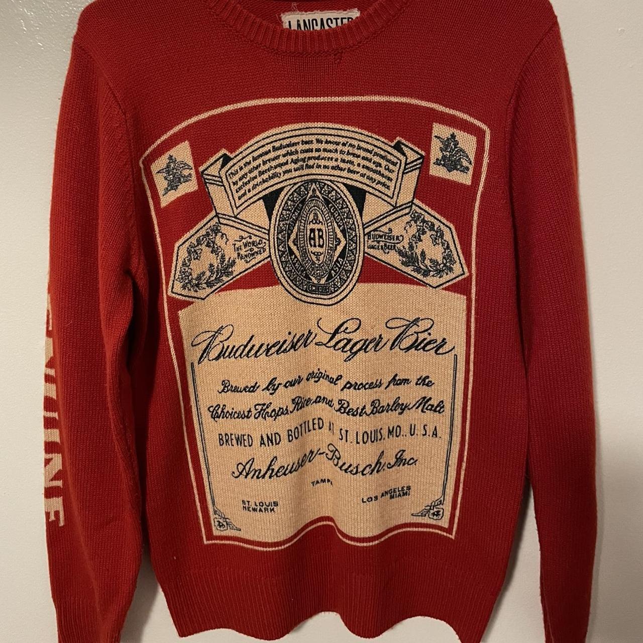 Lancaster Men's Red Jumper Depop