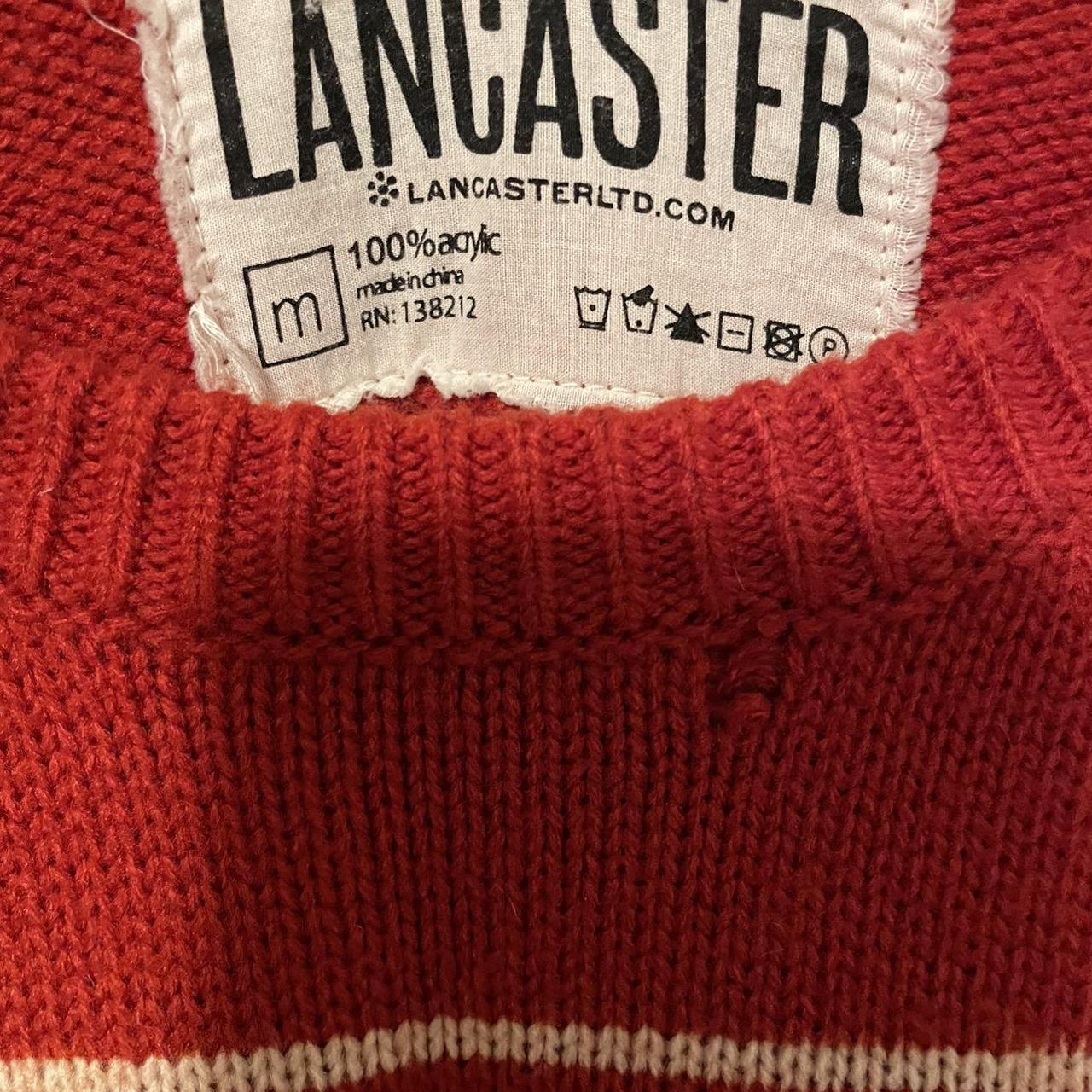 Lancaster Men's Red Jumper Depop