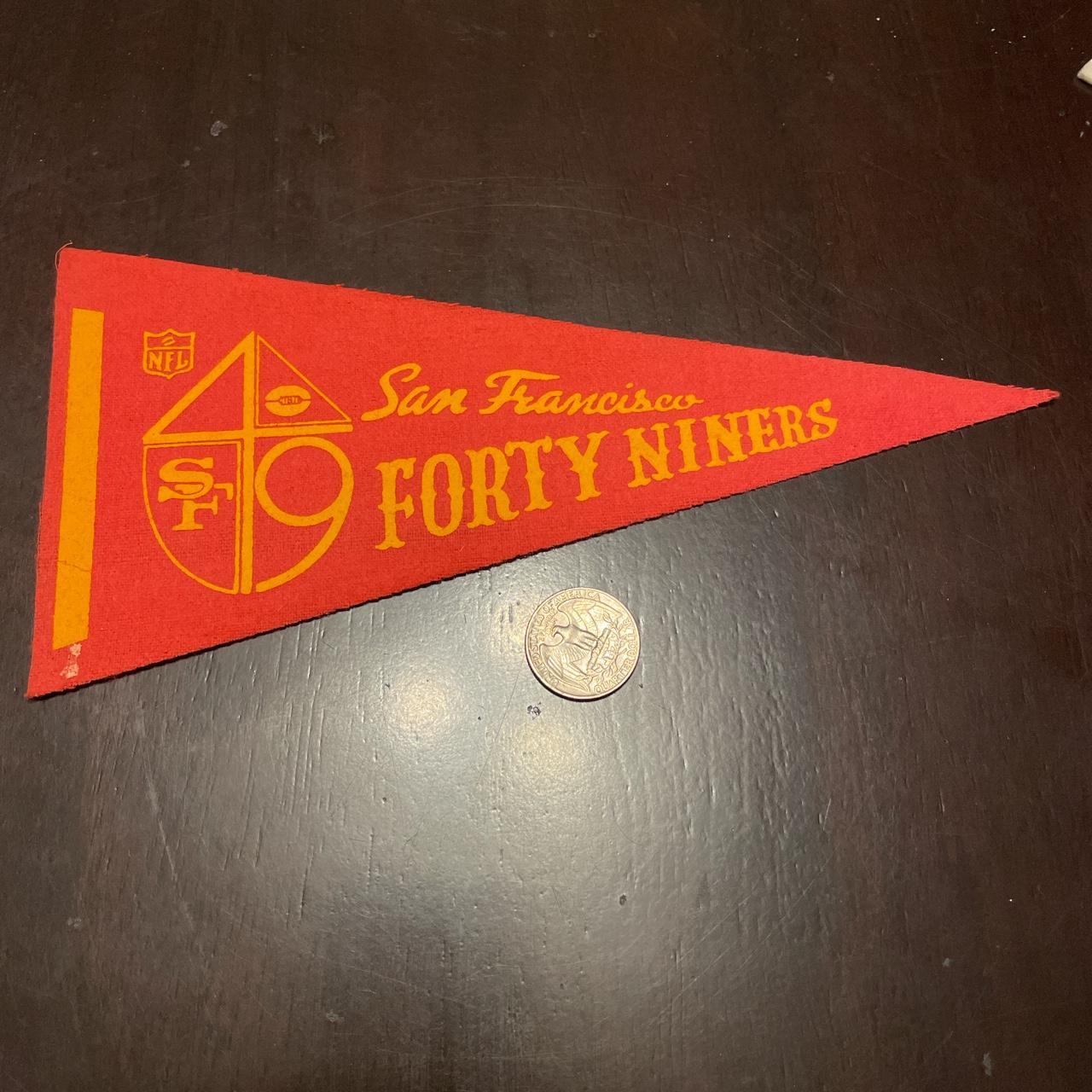 Vintage San Francisco 49ers Pennant NFL Excellent Condition