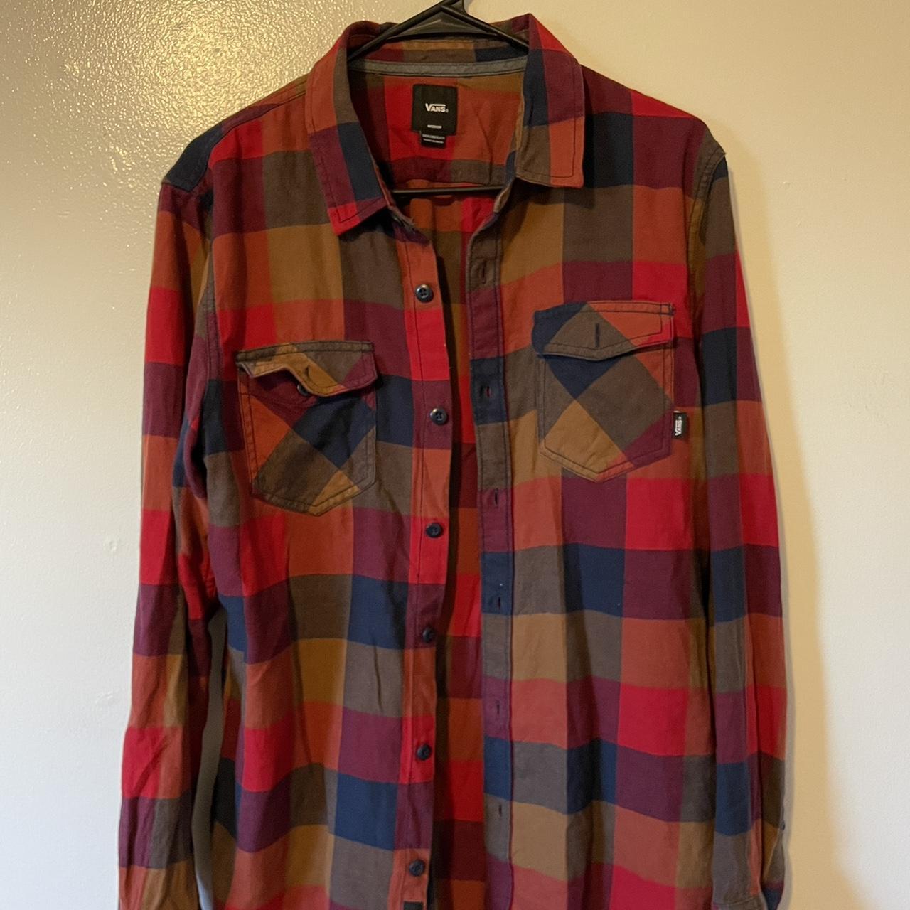 vans flannel sizing