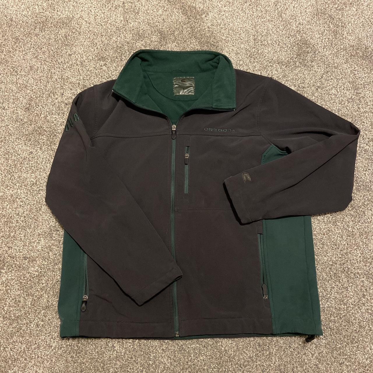 Colosseum Men's Green and Grey Jacket