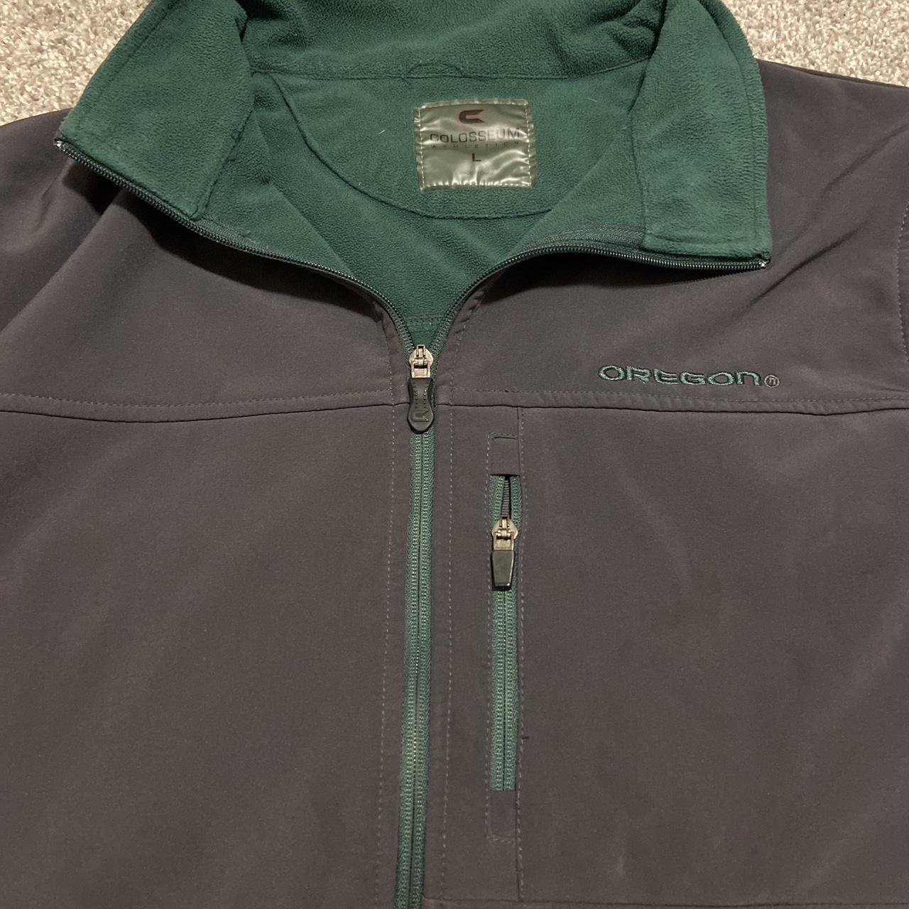 Colosseum Men's Green and Grey Jacket (4)
