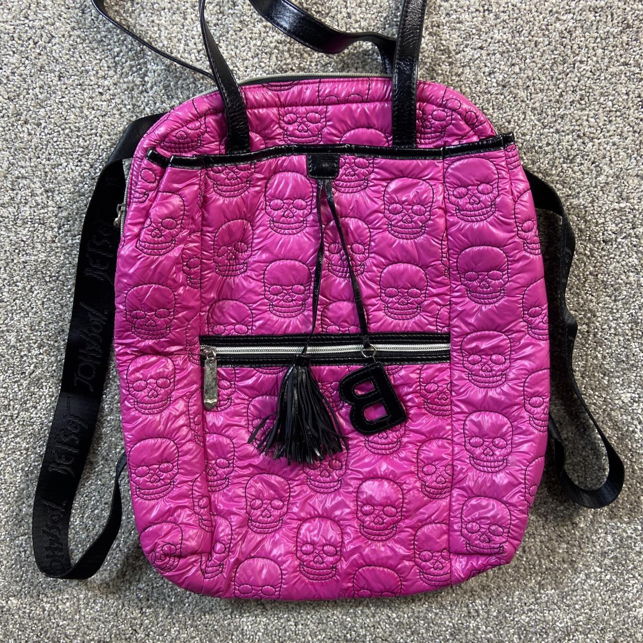 Betsey johnson hotsell skull backpack