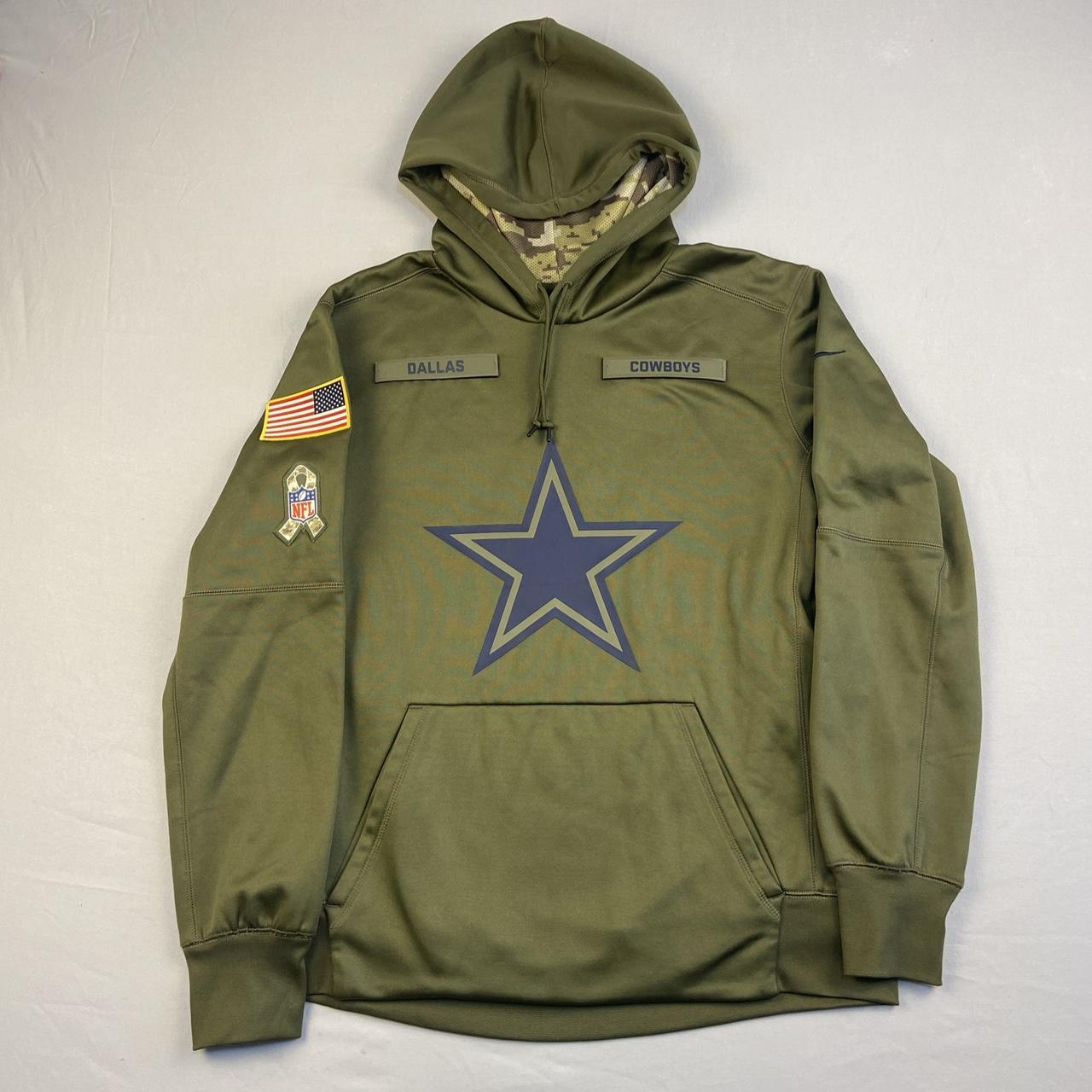 Army green shop cowboys hoodie