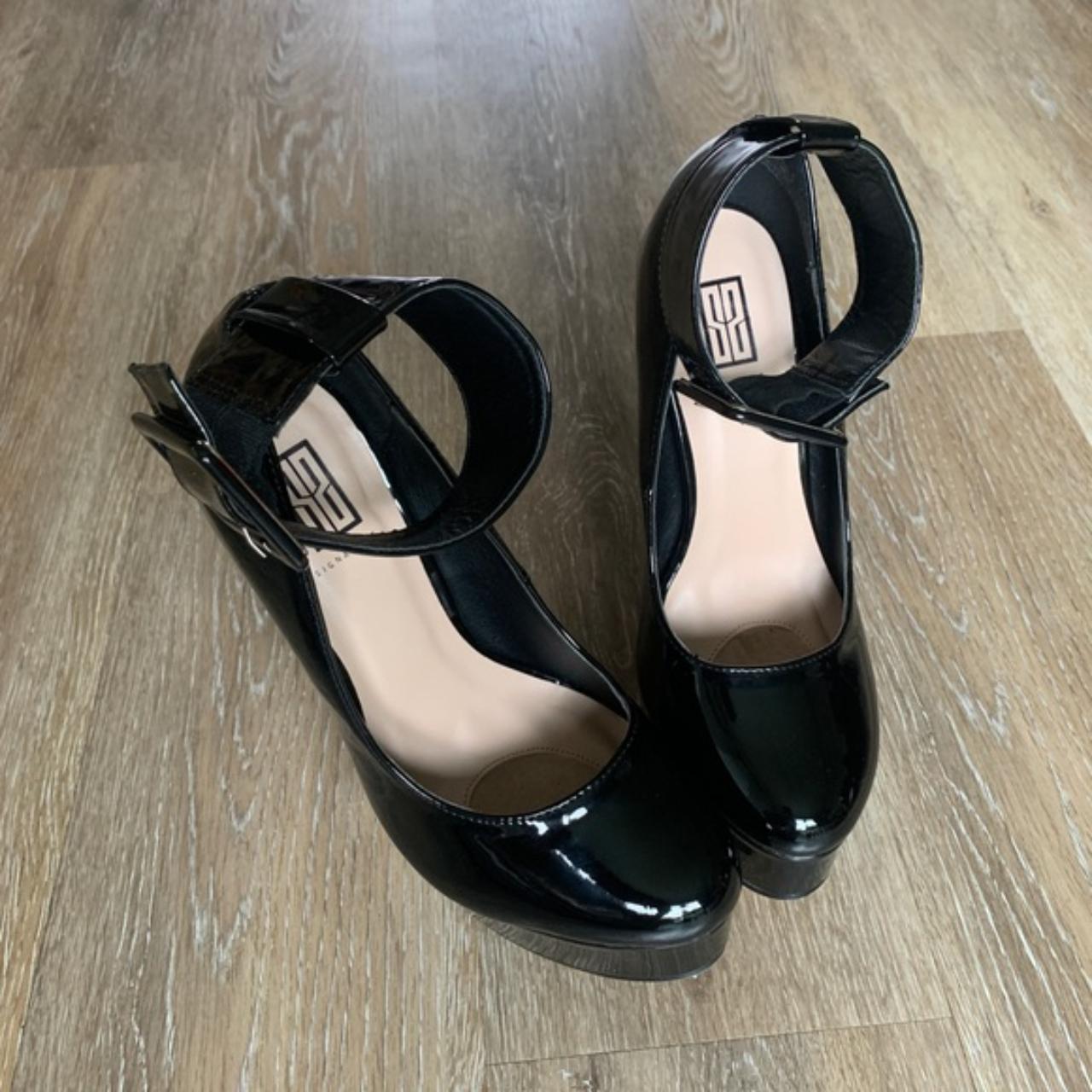 SS Signature Dance Platform Heels with Straps... - Depop