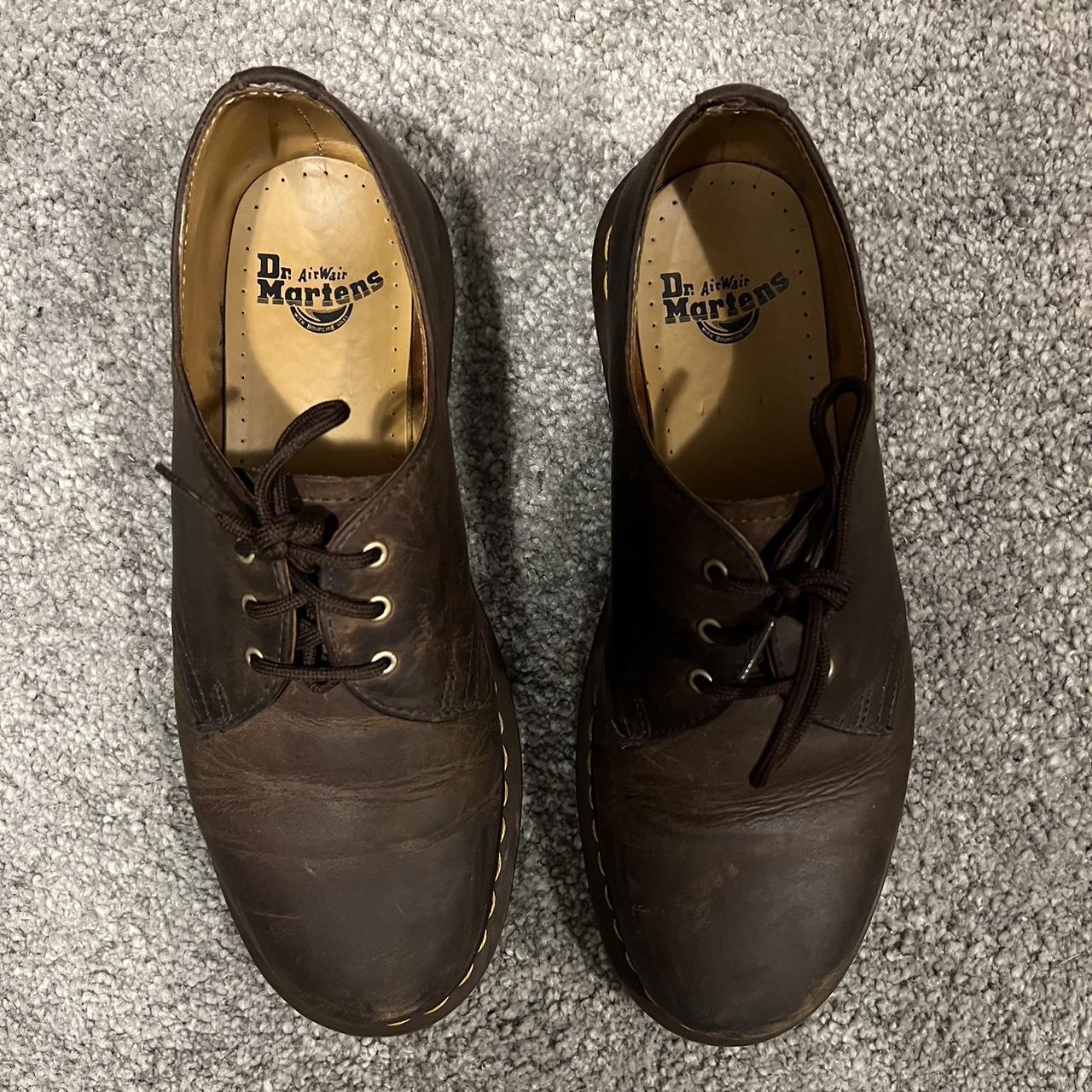 Dr. Martens Men's Brown Brogues | Depop