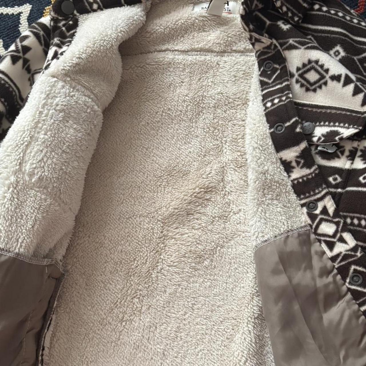 Men's Jacket - Brown/Multi - S – Aztec patterned … - image 3