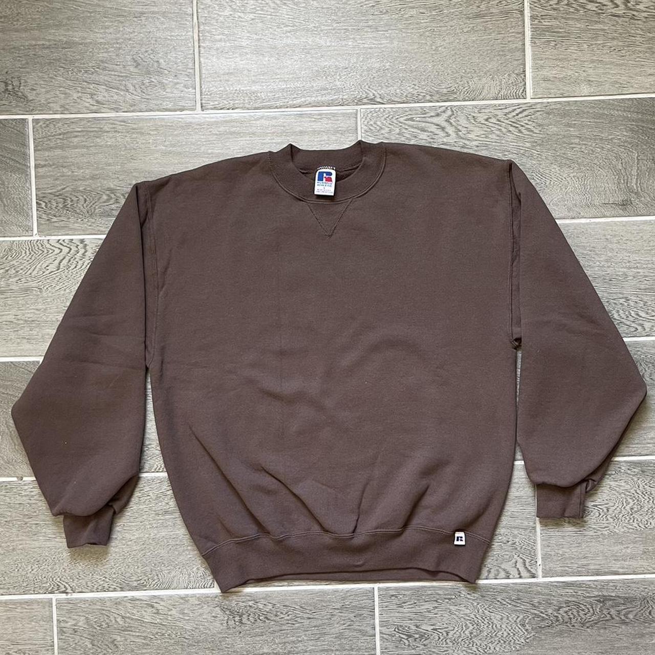 Russell Athletic Men's Brown Sweatshirt | Depop