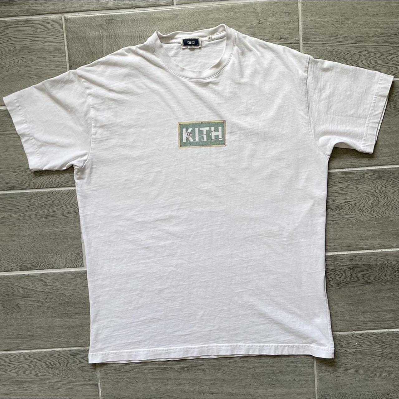 Kith Men's White T-shirt | Depop