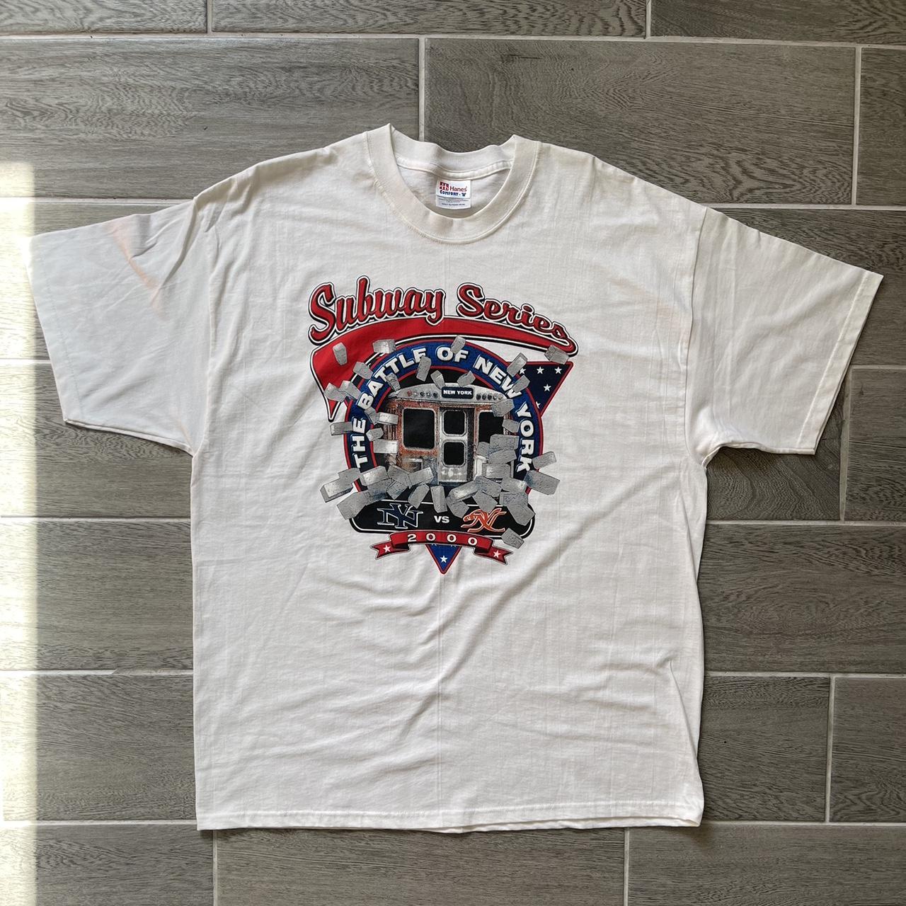 Year 2000 Yankees Subway Series t-shirt IN BRAND NEW - Depop