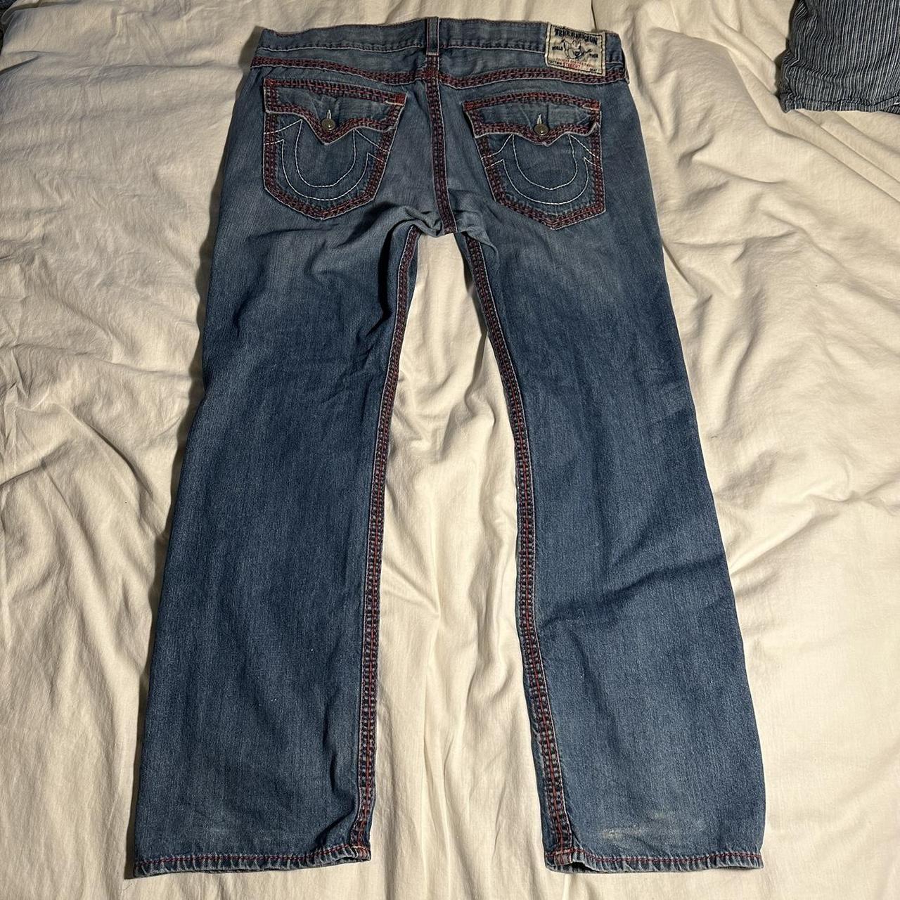 Triple stitch sales true religion jeans