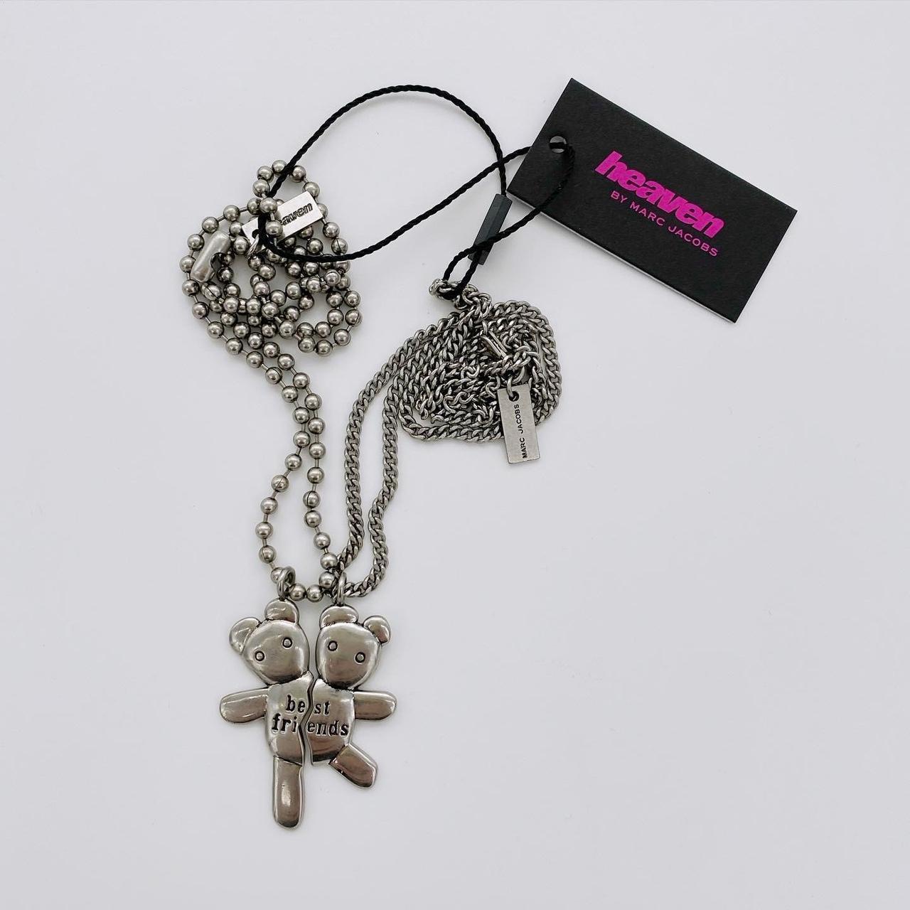 Heaven by Marc Jacobs Friendship Bear Necklace Set Y2k Tiktok Fashion Cute  Bloody Osiris - Etsy